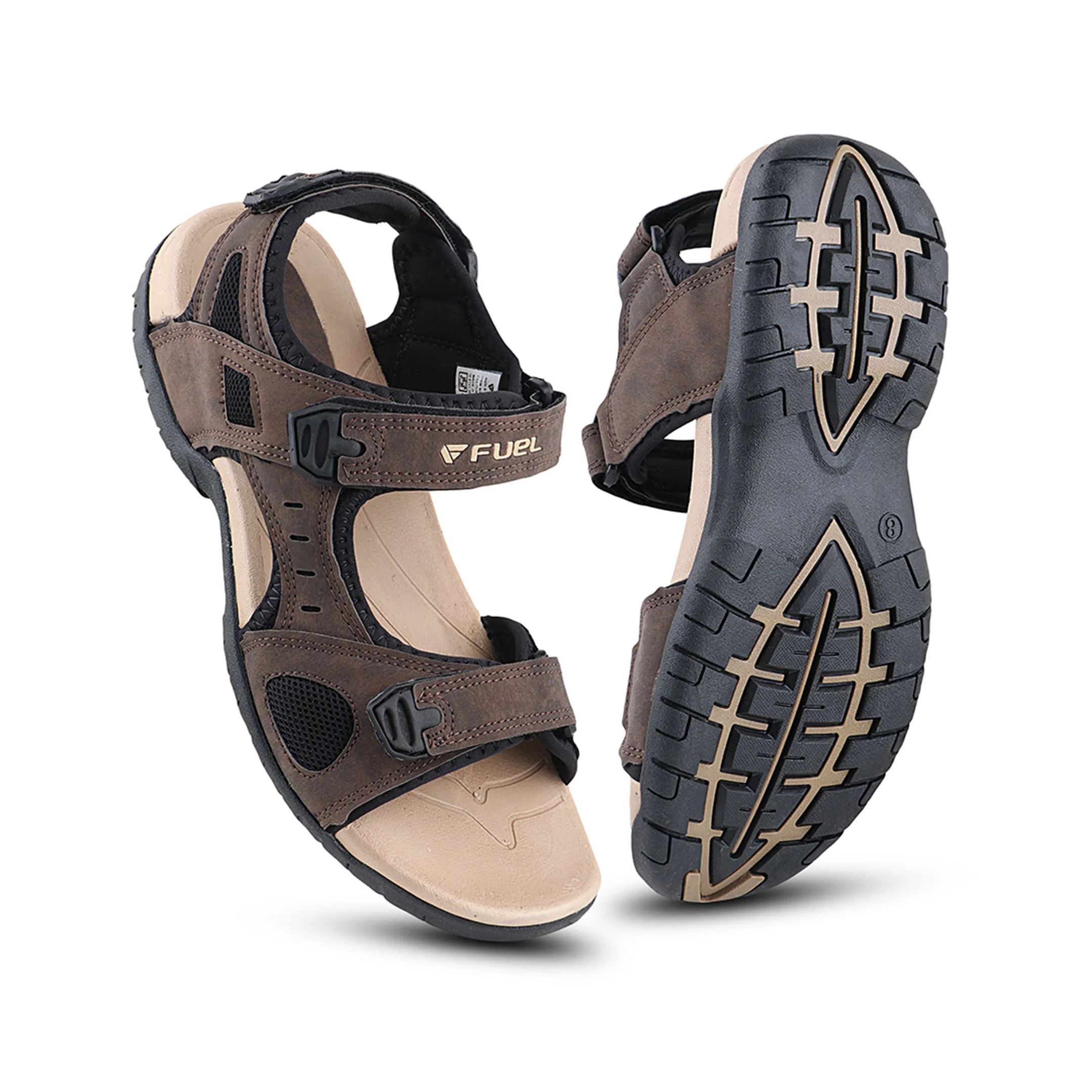 FUEL 2112-04 Casual Sports Sandal For Man (Brown) - Image 7