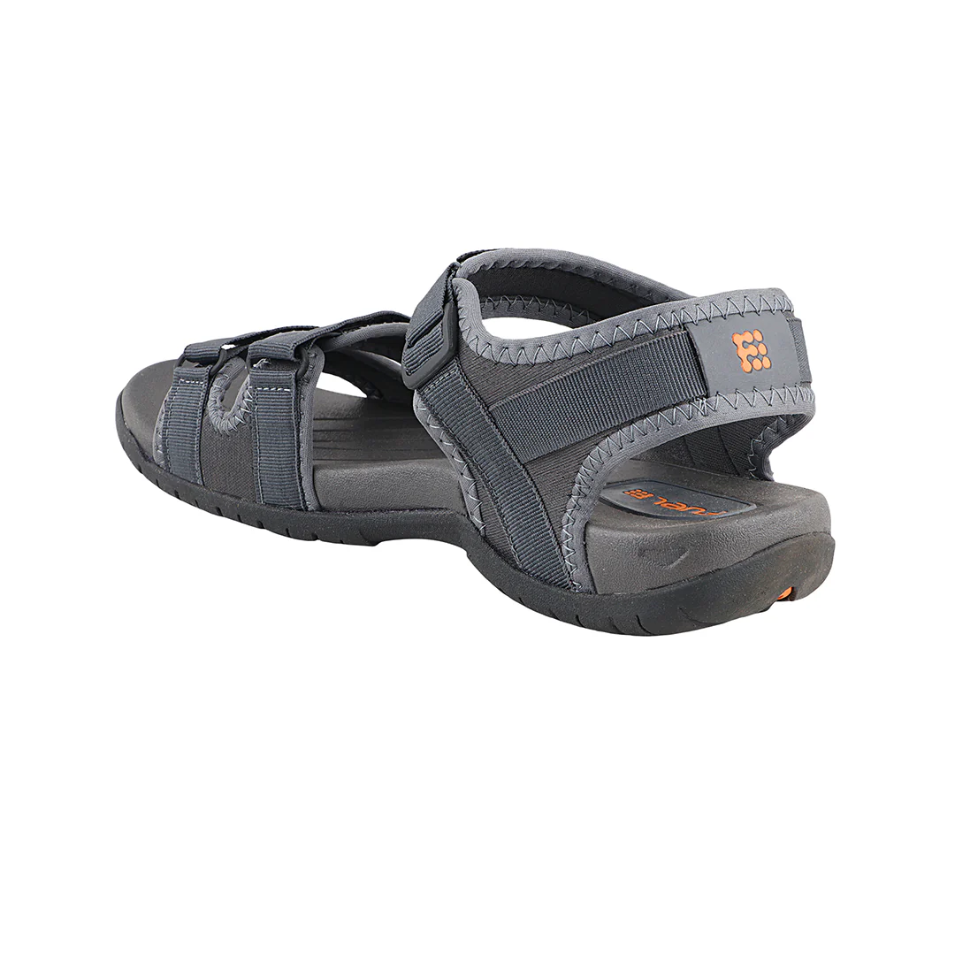 FUEL 2112-05 Comfortable Outdoor Sandals For Men's (Grey) - Image 3