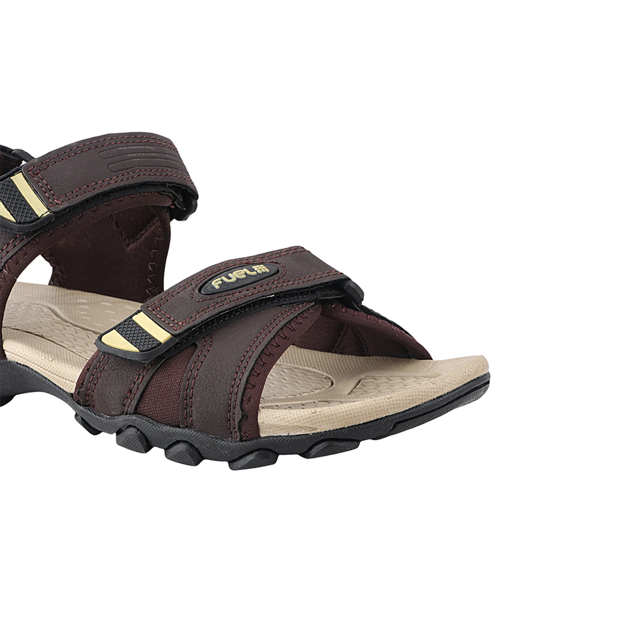 FUEL Adam Casual Sports Sandal for Men (Brown) - Image 2
