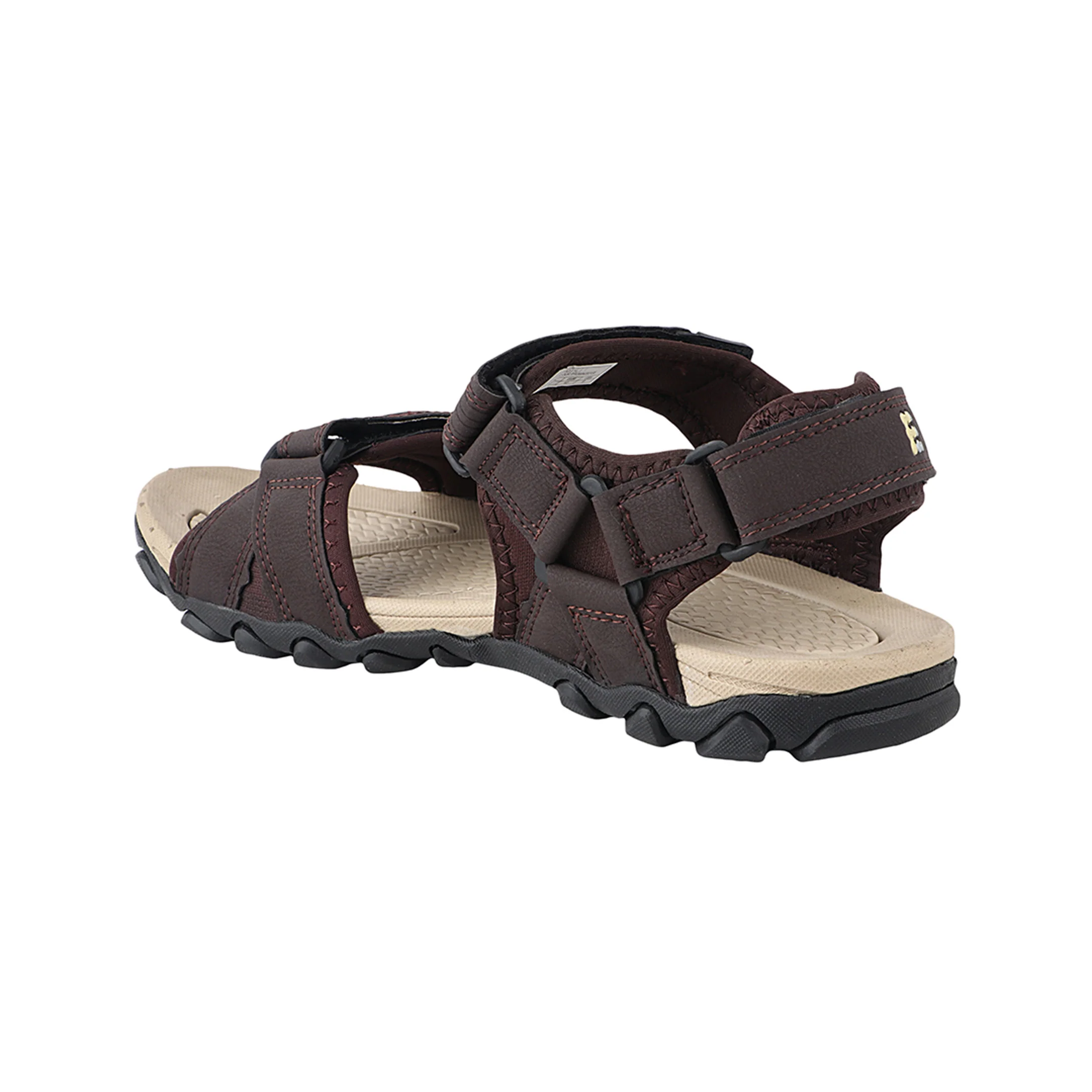 FUEL Adam Casual Sports Sandal for Men (Brown) - Image 4