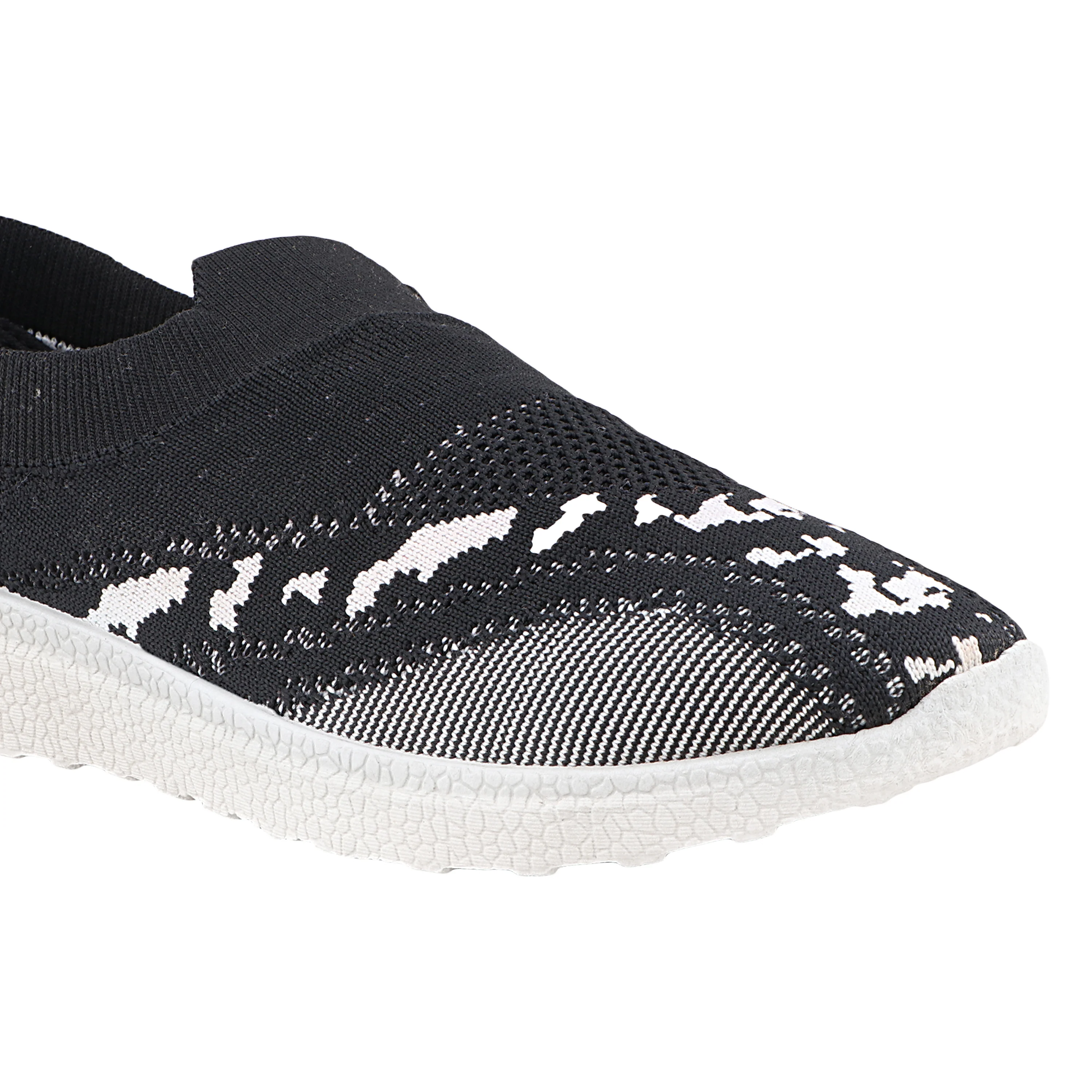 FUEL Adele Breathable Upper with Anti-Slip PVC Sole Women’s Shoes (Black) - Image 2