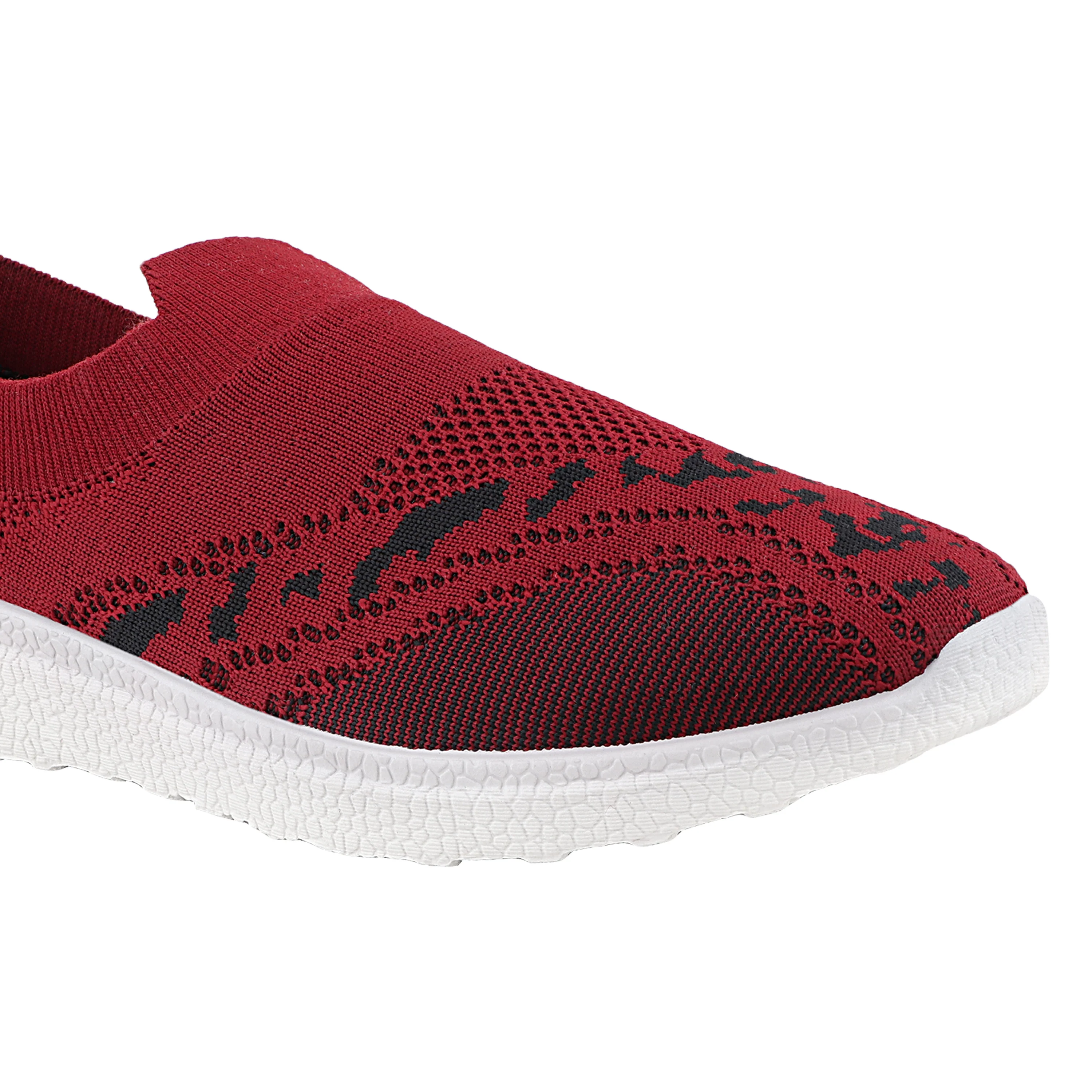 FUEL Adele Breathable Upper with Anti-Slip PVC Sole Women’s Shoes (Red) - Image 2