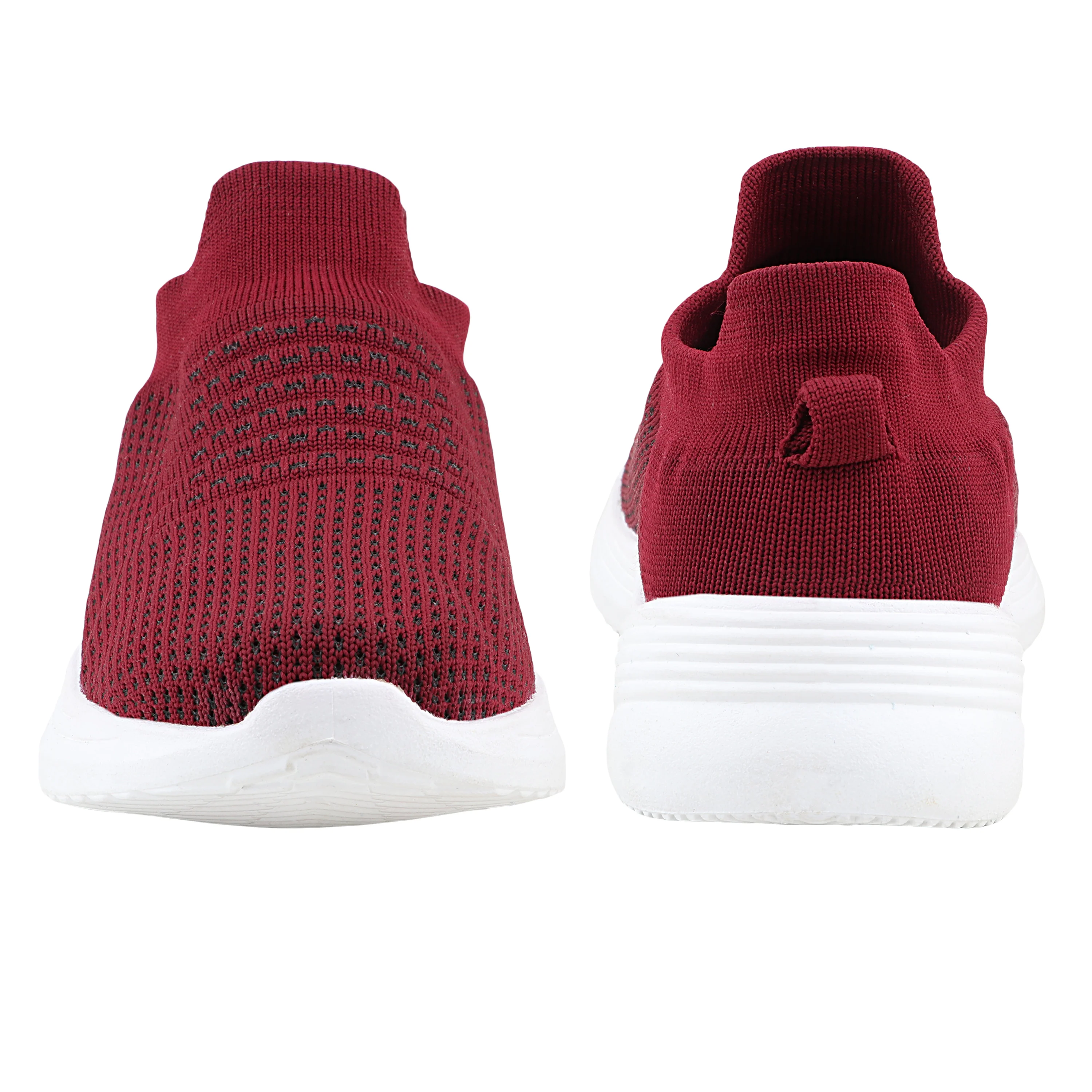 FUEL Adelina Comfortable & Ultra light-weright Slip-on Sports Shoes for Women (Mehroon) - Image 5
