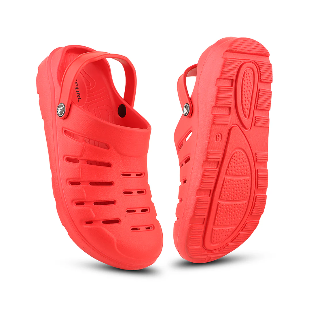 FUEL Adventure Clogs Slipper For Men's and Women's (Red) - Image 6