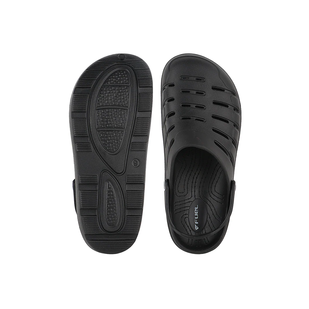 FUEL Adventure Clogs Slipper For Men's and Women's (Black) - Image 5