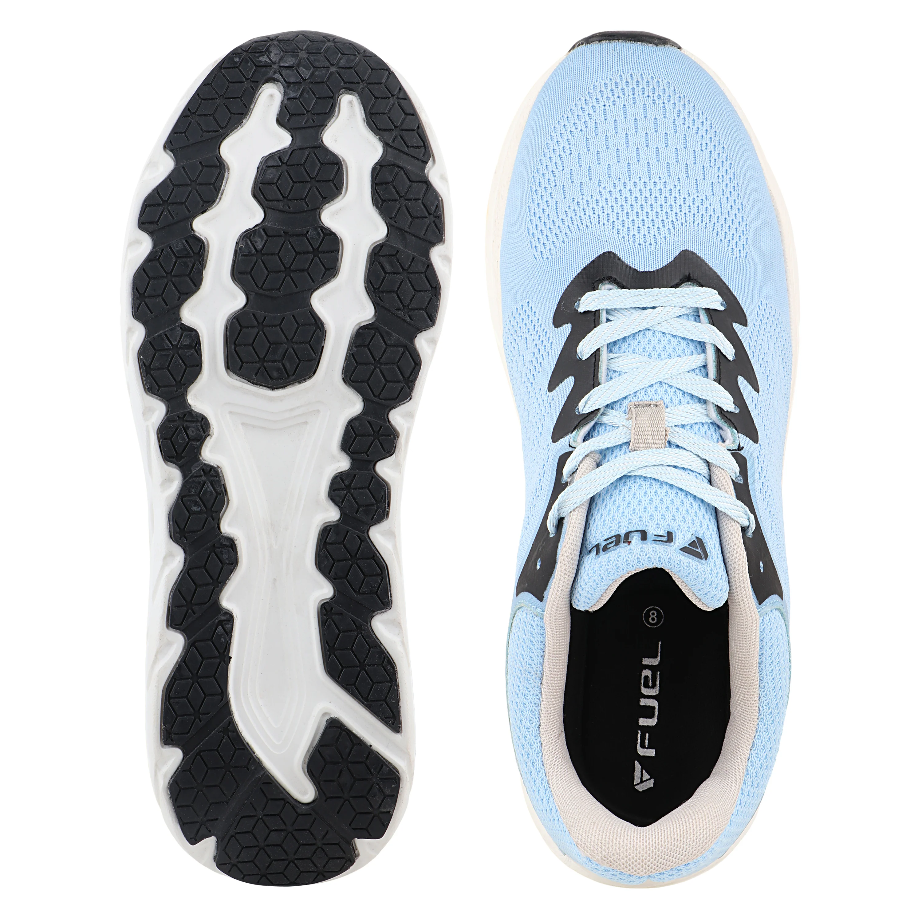 FUEL Airfly Comfortable and Light weight Sport Shoes for Men's (Blue) - Image 5