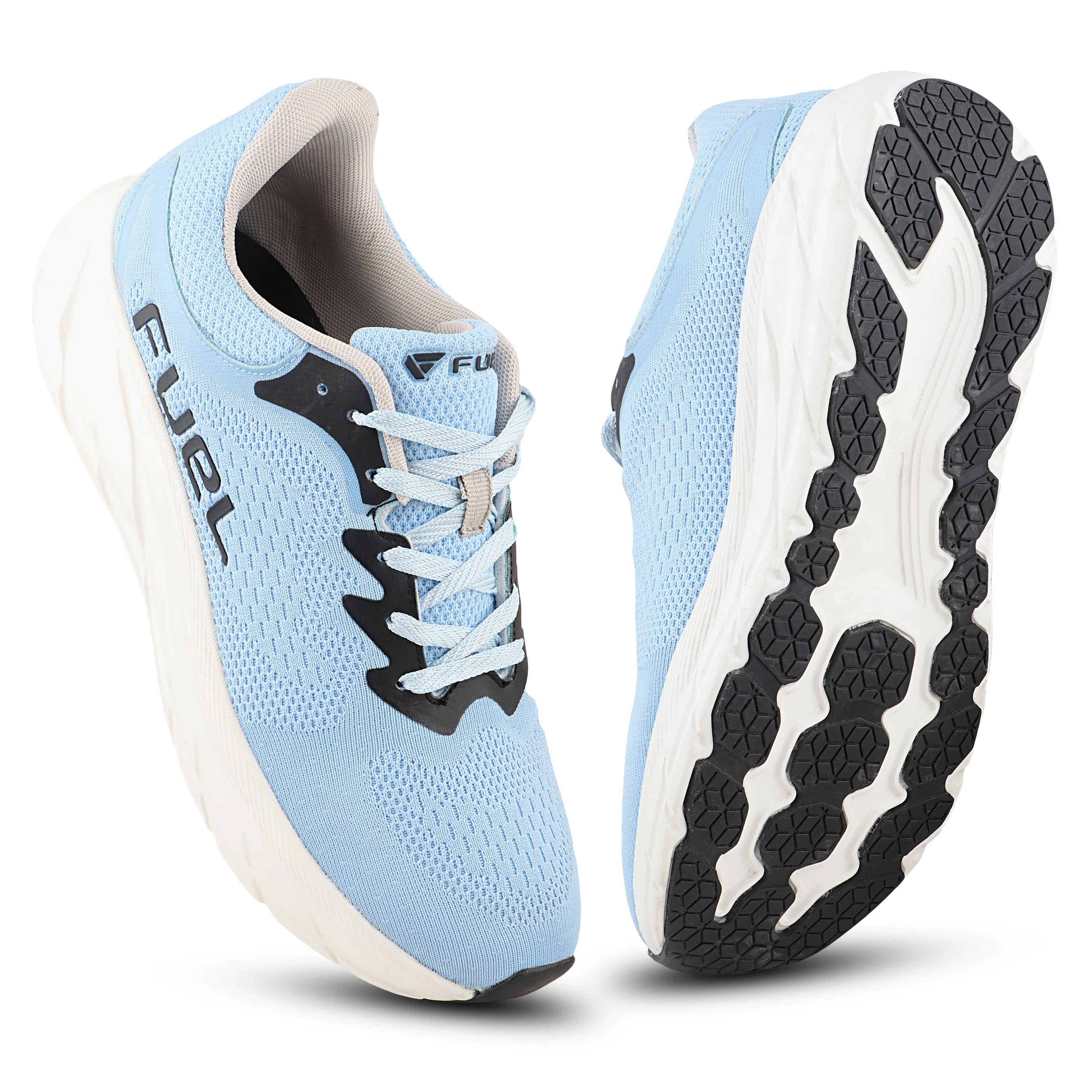 FUEL Airfly Comfortable and Light weight Sport Shoes for Men's (Blue) - Image 6