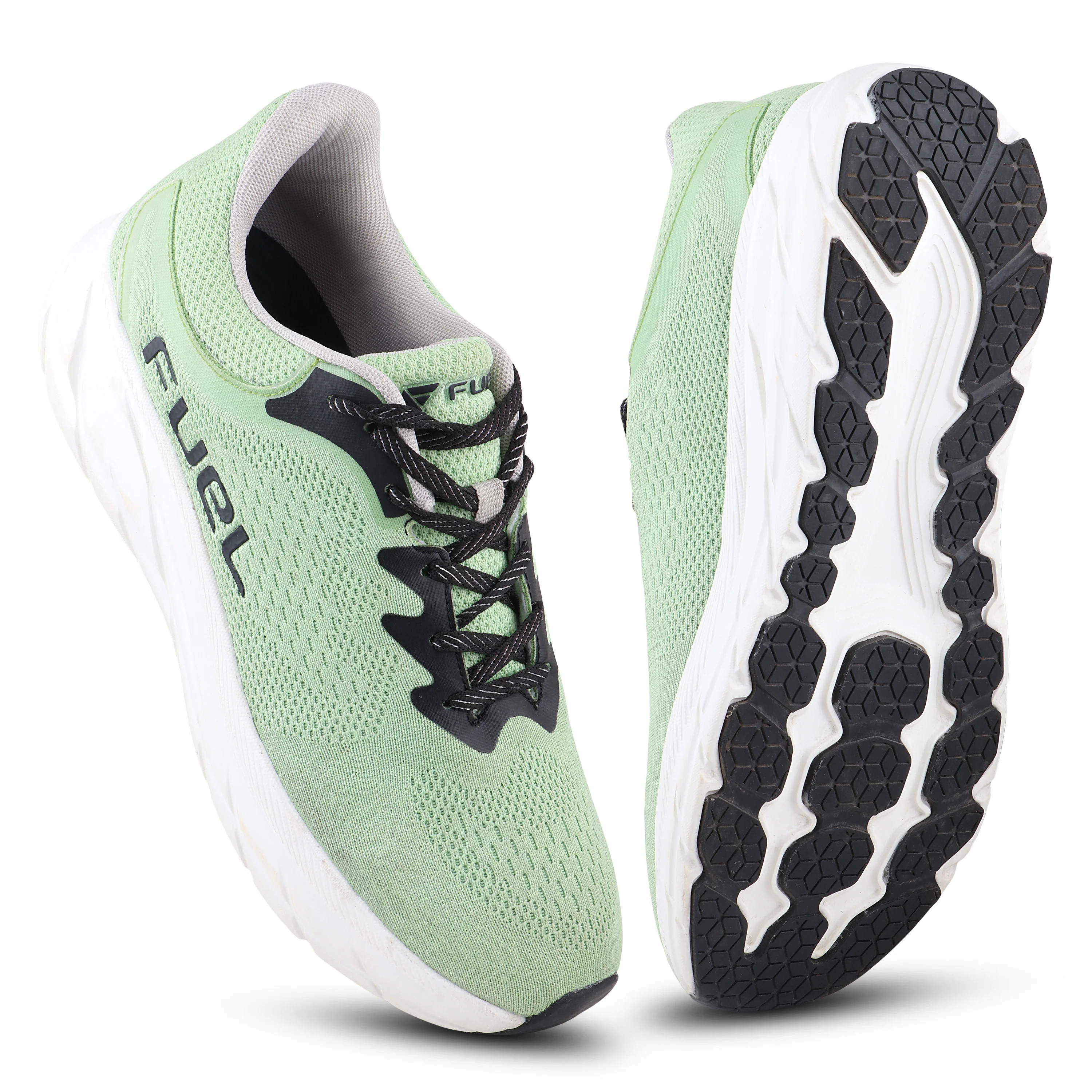 FUEL Airfly Comfortable and Light weight Sport Shoes for Men's (Green) - Image 5