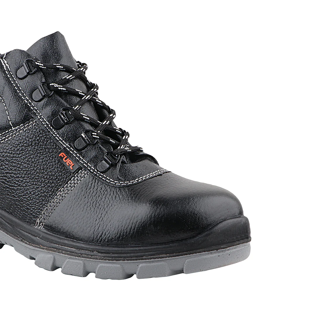 FUEL Bob-Highcut Comfortable Industrial Safety Shoes for Men (Steel-Toe 200J) - Image 4