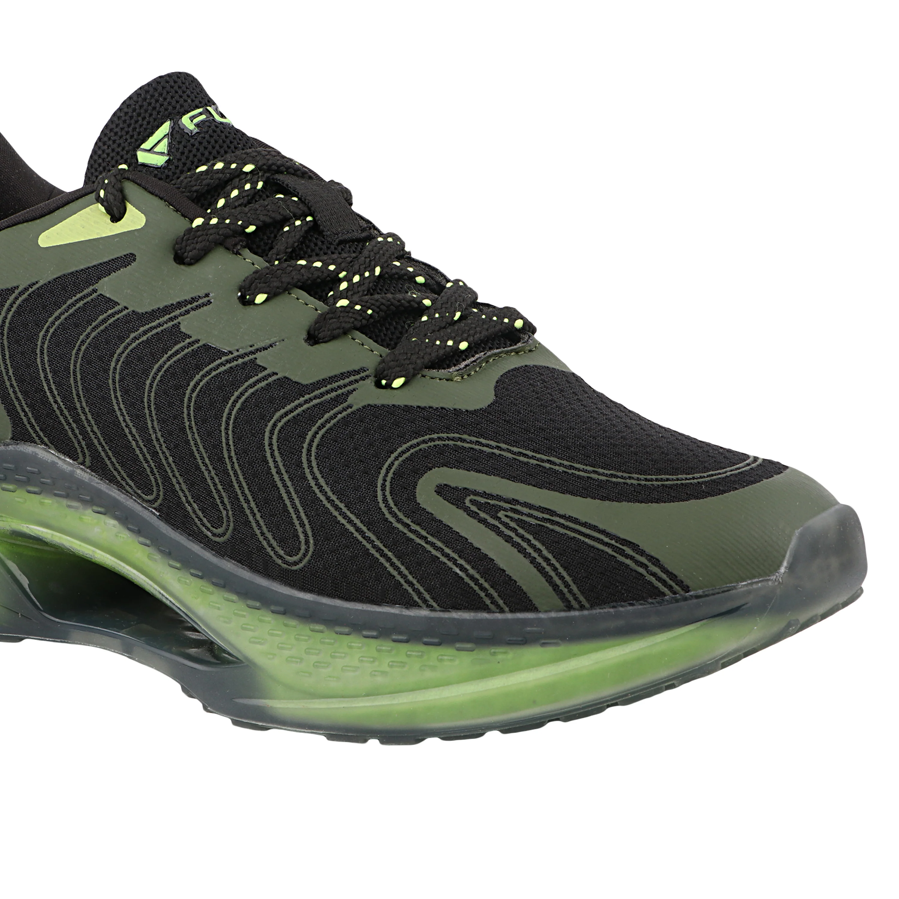 FUEL Cave Lightweight & Breathable with Comfortable Cushioning & Modern Style Sports Shoes for Men's (Green) - Image 2