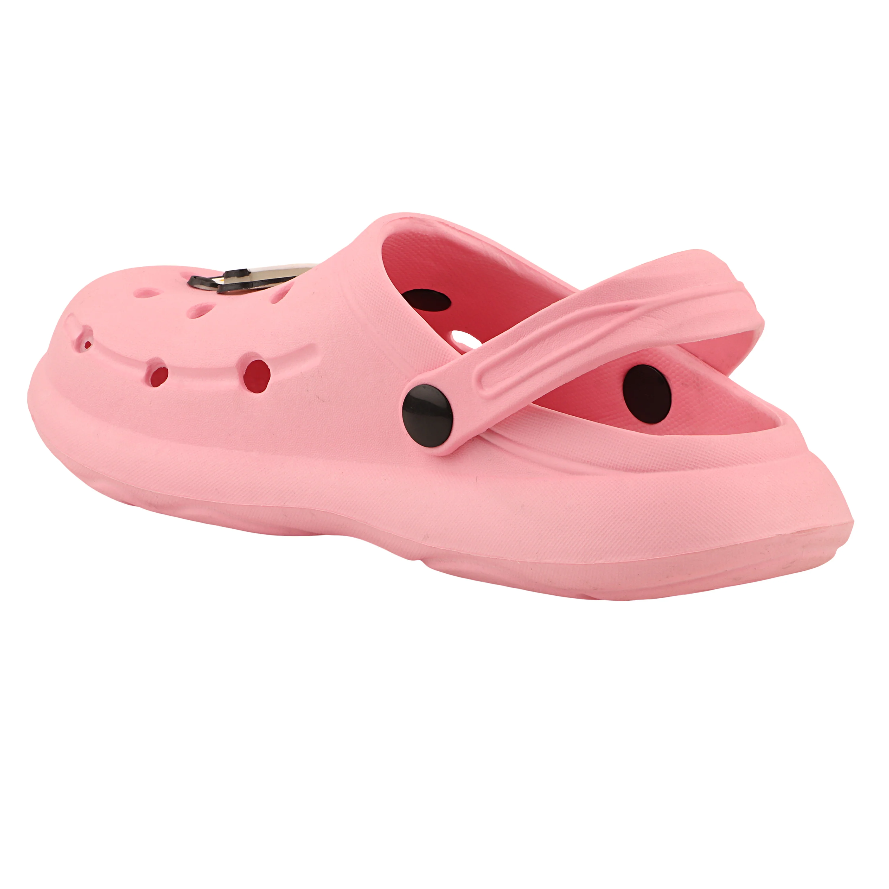 FUEL Breeze Comfortable & Lightweight Cushioned Anti Skid Clogs for Kids (Pink) - Image 3