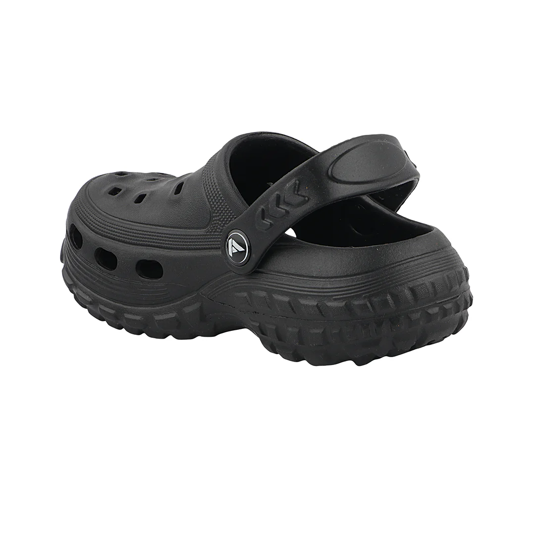 FUEL Poddle Cute & Lightweight EVA Slip-On Clogs for Kids (Black) - Image 3
