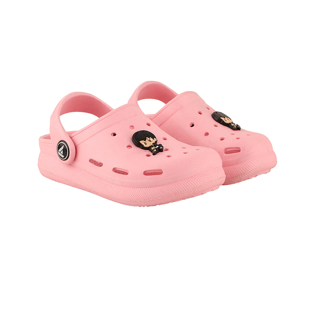 FUEL Hooper Lightweight & Comfortable Pull-On Casual Clogs with Cushioned Footbed for Kids (Pink) - Image 5