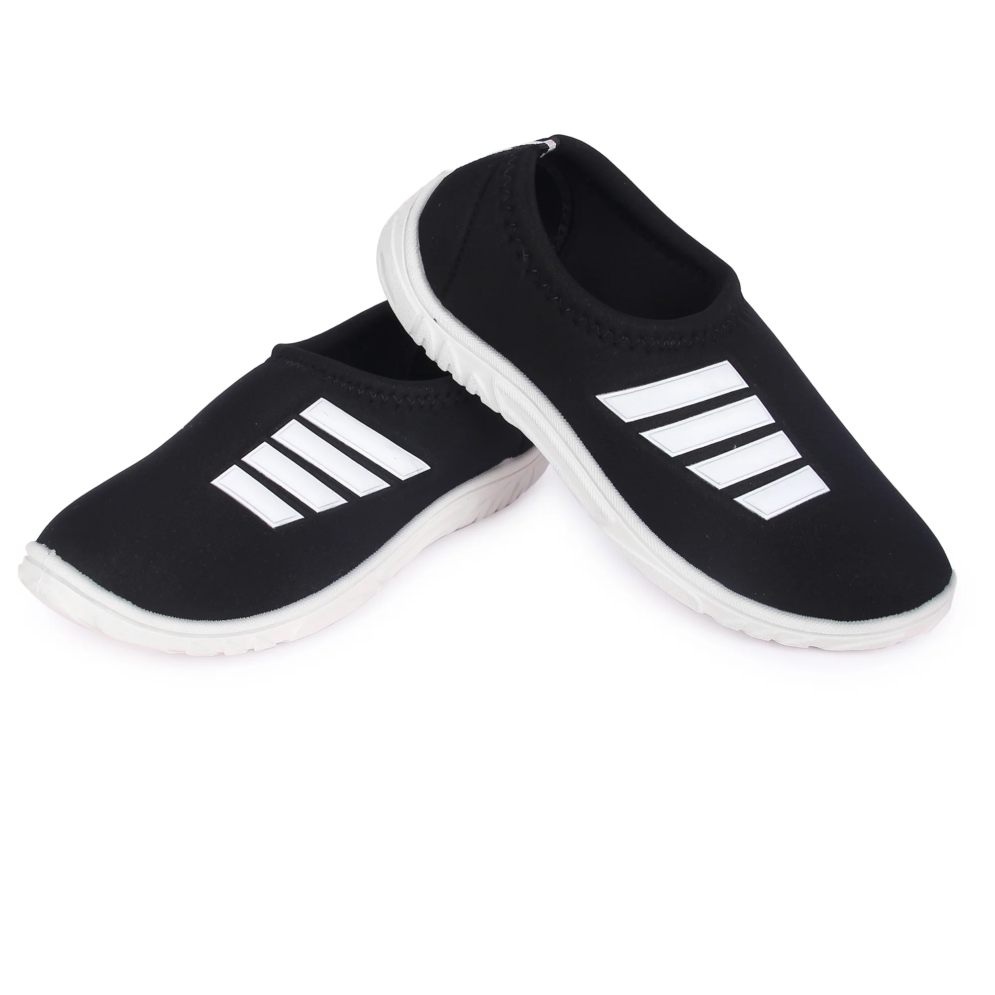 FUEL Comfort-02 Women comfortable & Light-weight Slip-on Sports Shoes (Black) - Image 4