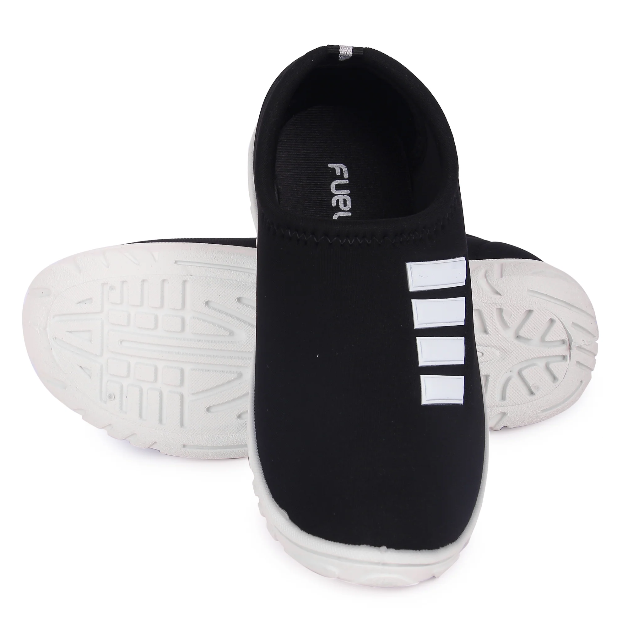 FUEL Comfort-02 Women comfortable & Light-weight Slip-on Sports Shoes (Black) - Image 5