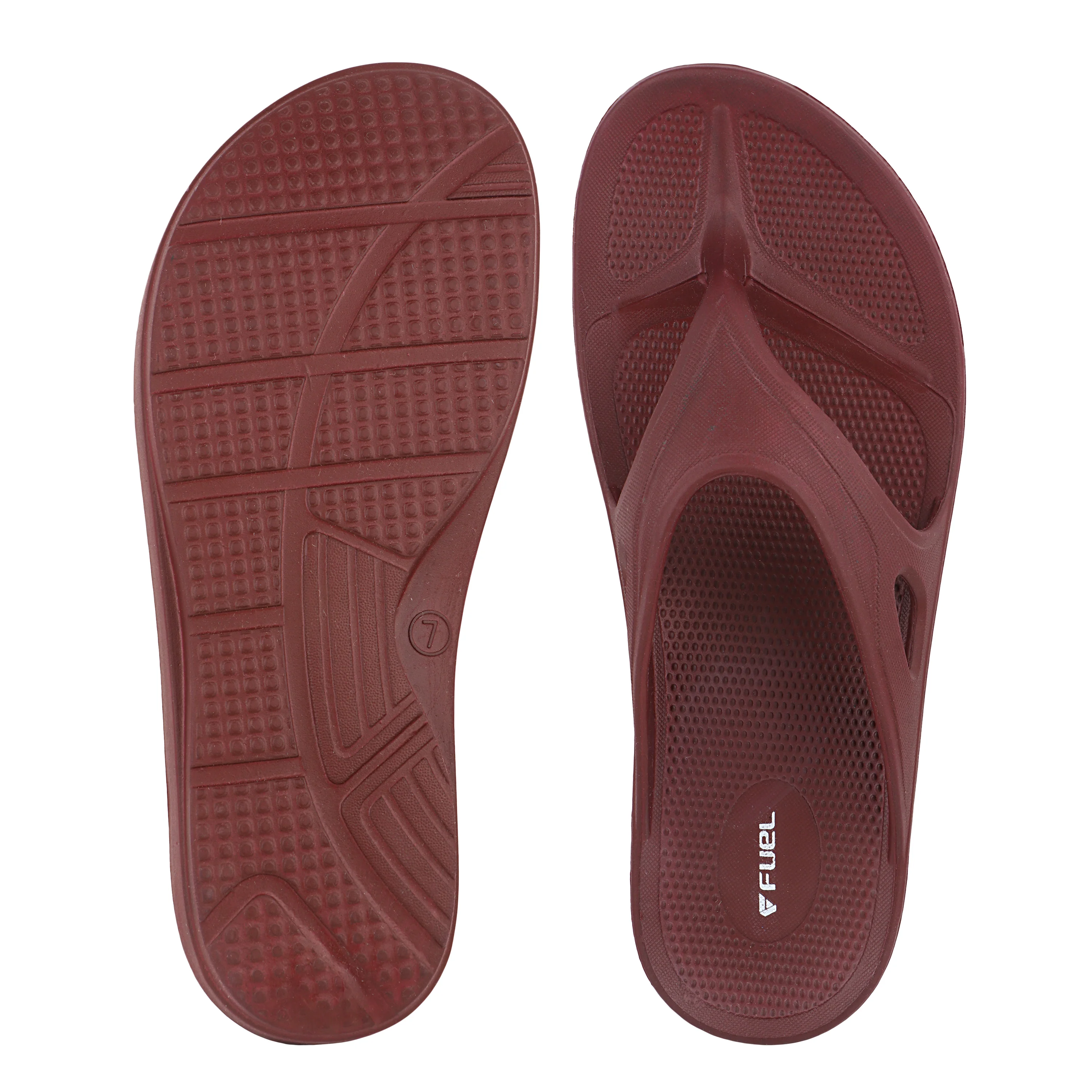 FUEL Comfort Women’s EVA Lightweight & Long-Lasting Slippers (Maroon) - Image 4