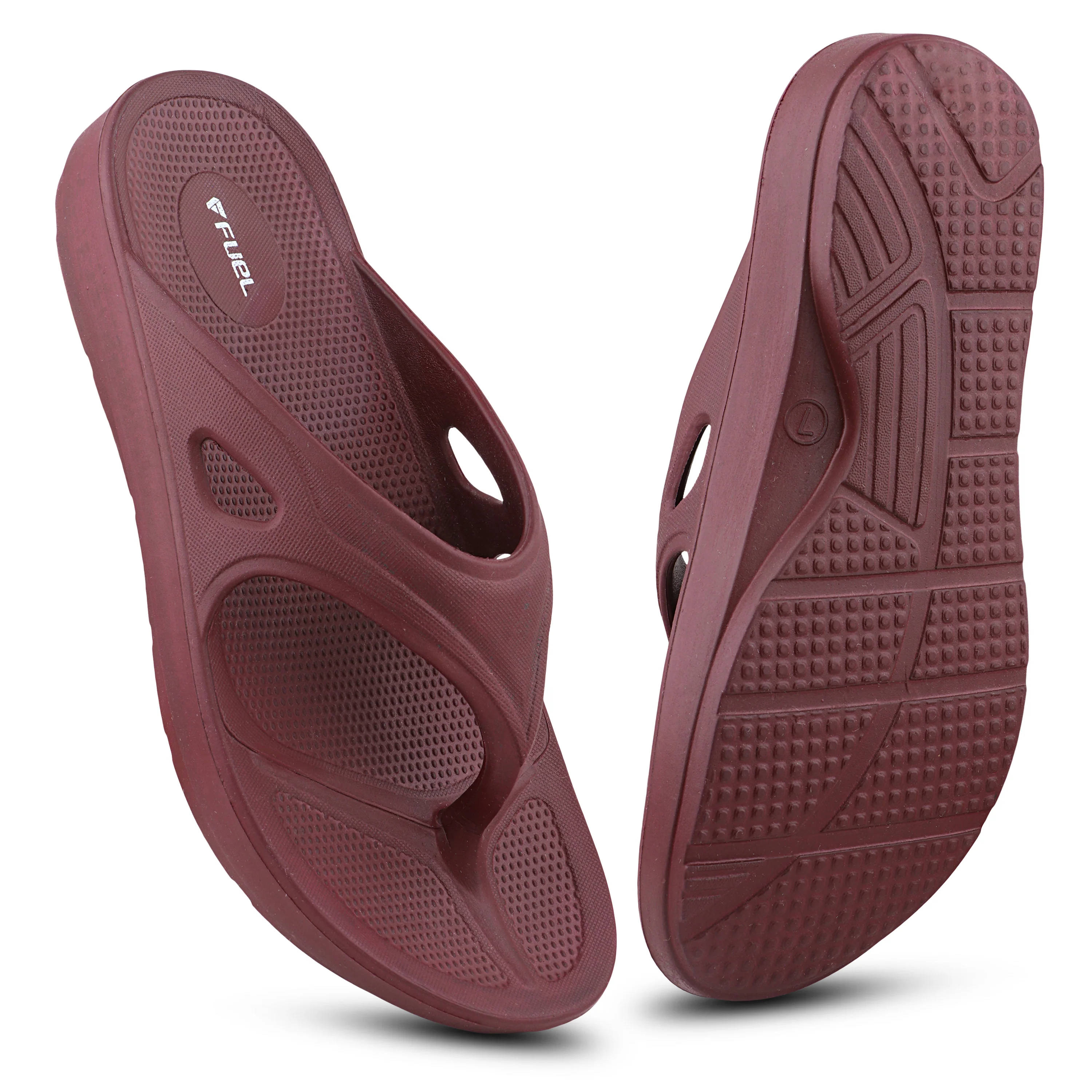 FUEL Comfort Women’s EVA Lightweight & Long-Lasting Slippers (Maroon) - Image 6