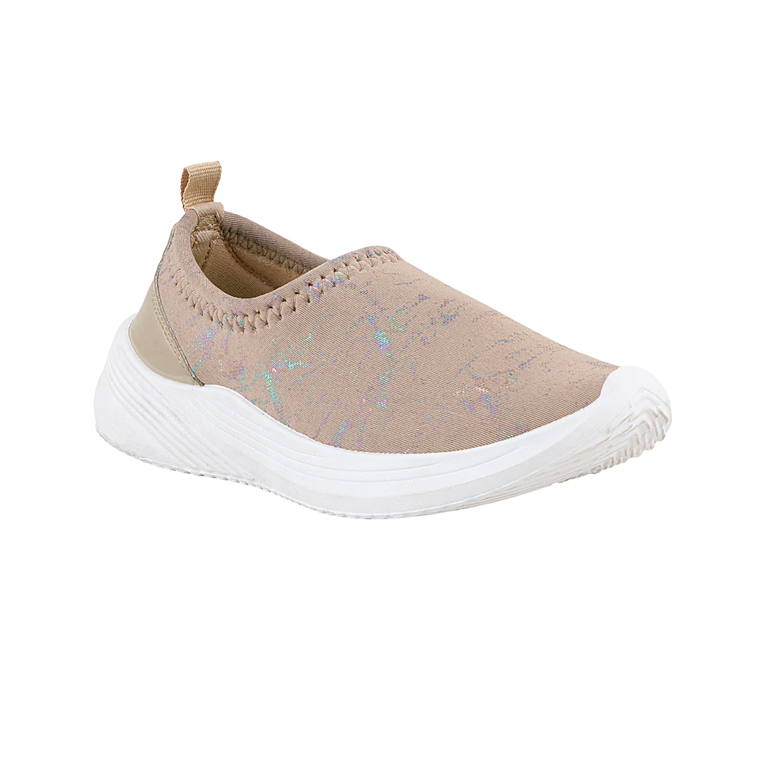 FUEL Dreamy Comfortable Slip-on Shoe for Women's (Beige)