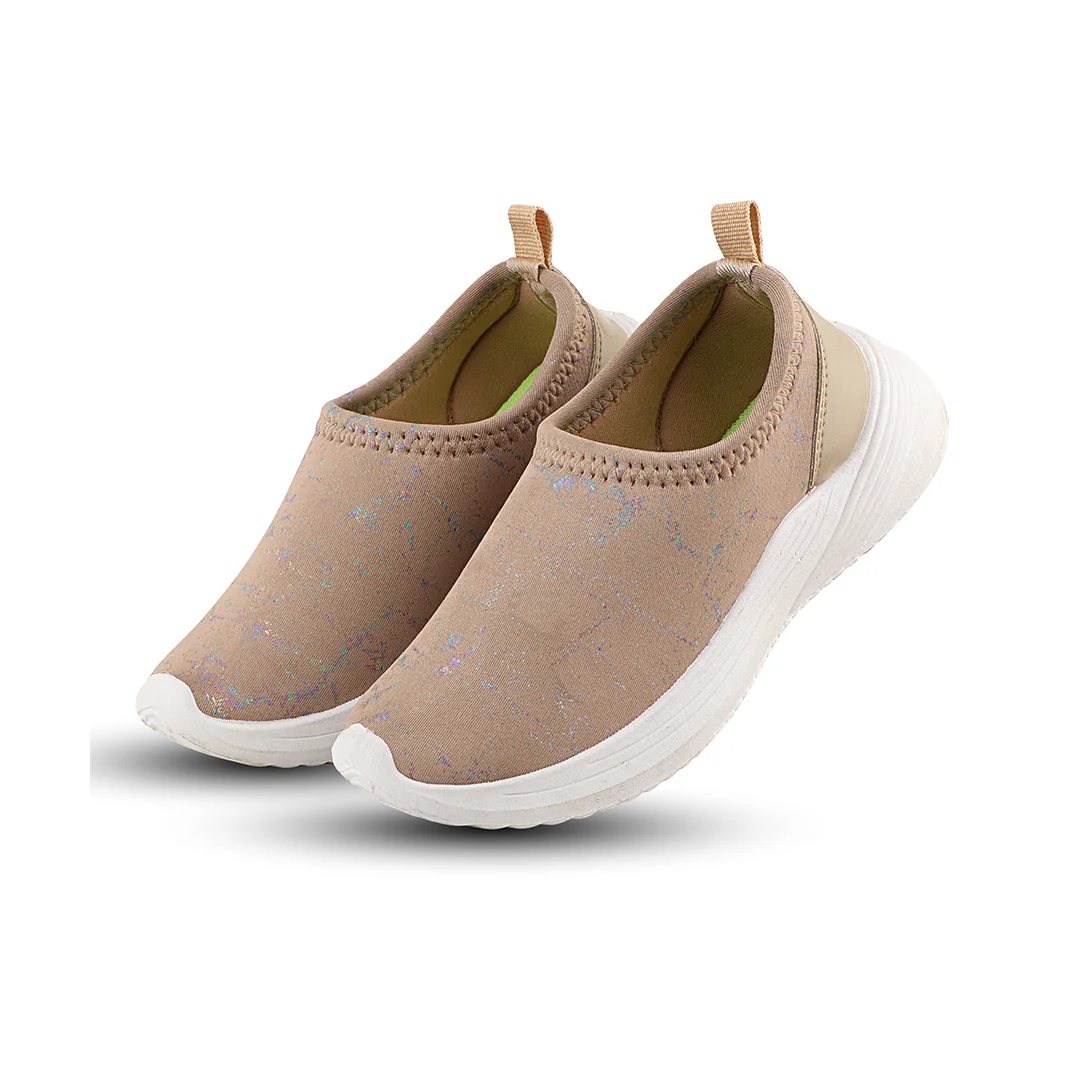 FUEL Dreamy Comfortable Slip-on Shoe for Women's (Beige) - Image 4