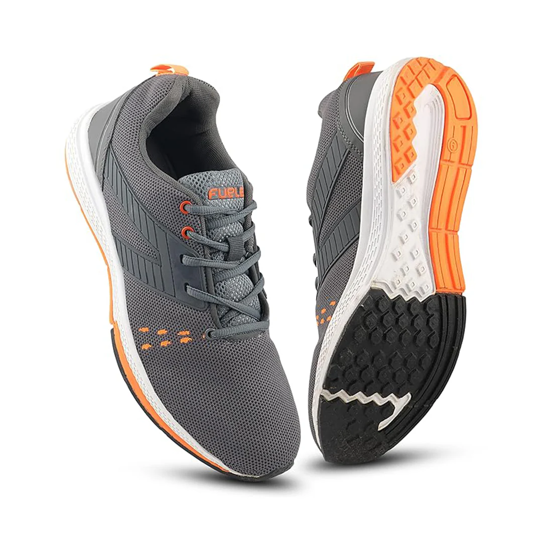 FUEL Crown with Comfort & Breathable Casual & Sport Shoes Foe Men's (Grey) - Image 6