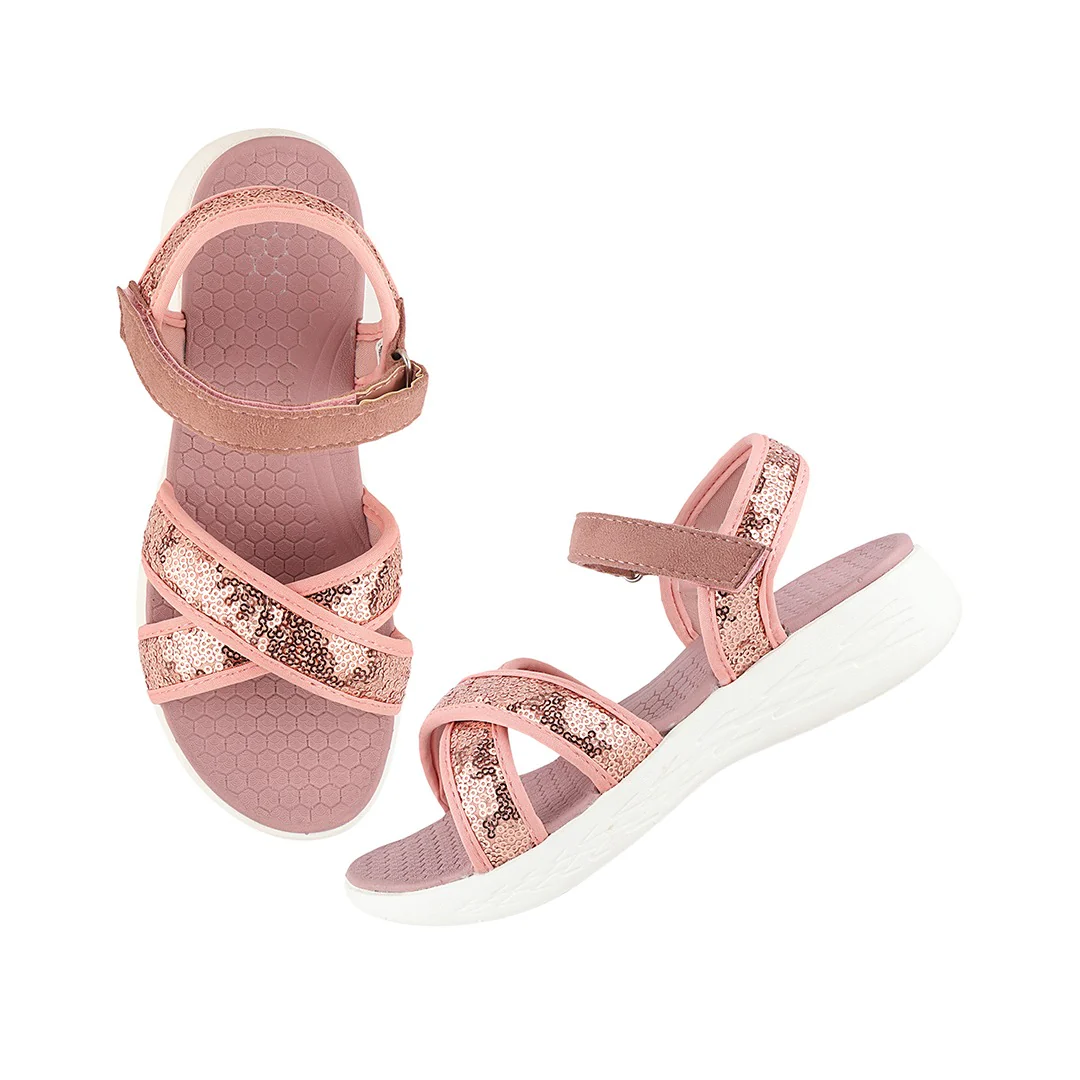 FUEL Fasion Comfortable with Casual & Stylish Fashion Sandal for Women (Pink) - Image 6
