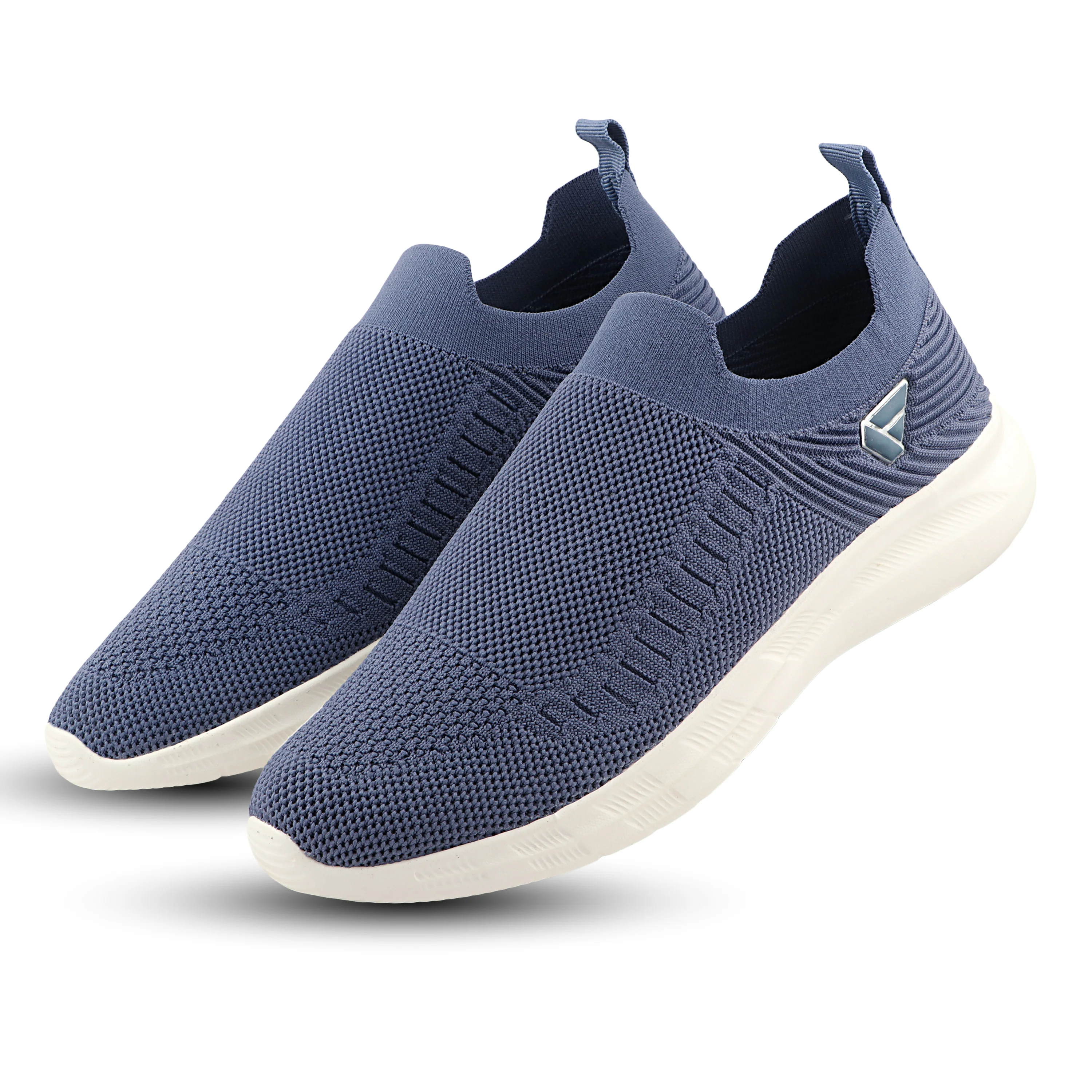 FUEL Flash Lightweight & Breathable Cushioned EVA Sole Slip-On Casual Shoes for Men's (Moon Blue) - Image 3