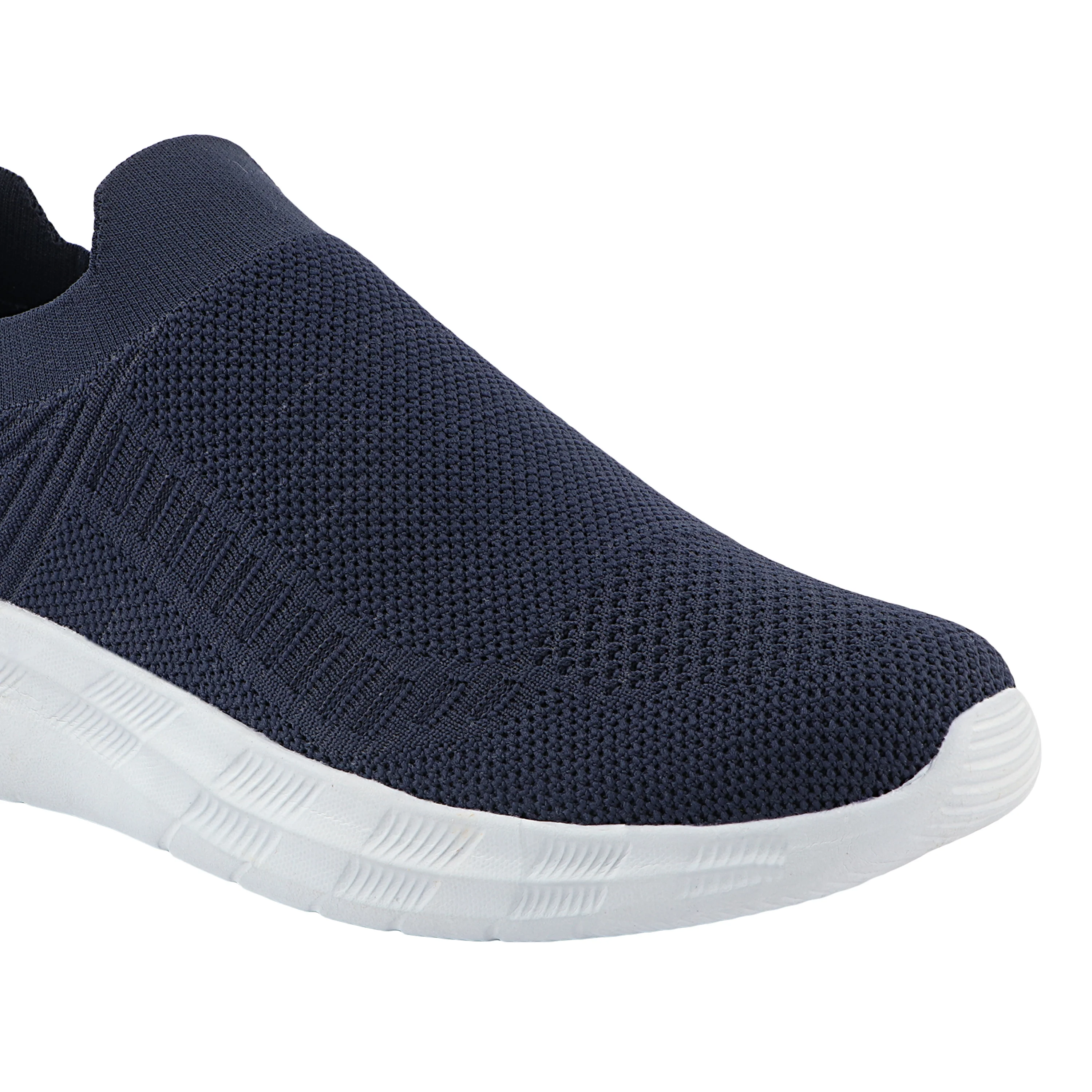 FUEL Flash Lightweight & Breathable Cushioned EVA Sole Slip-On Sports Casual for Men's (Navy) - Image 2