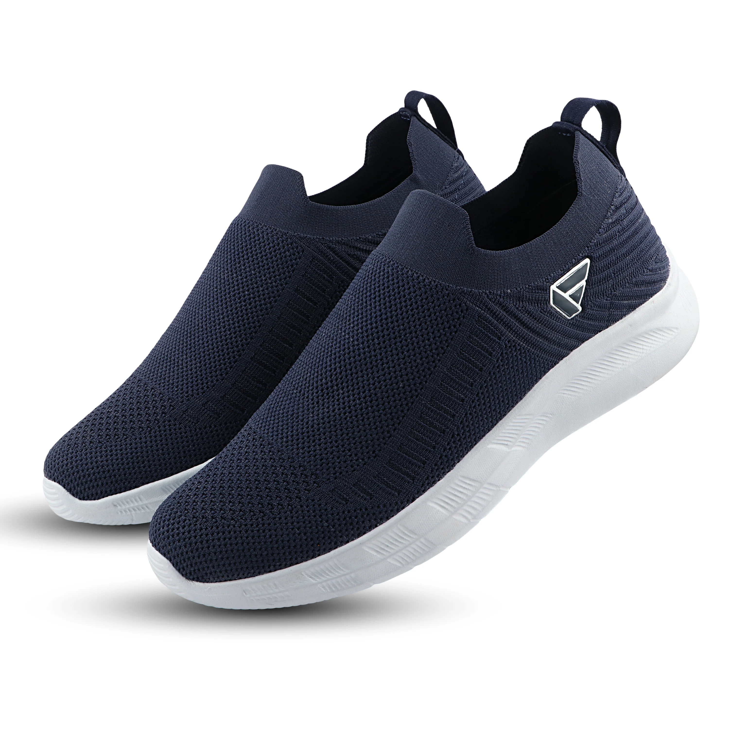 FUEL Flash Lightweight & Breathable Cushioned EVA Sole Slip-On Sports Casual for Men's (Navy) - Image 3