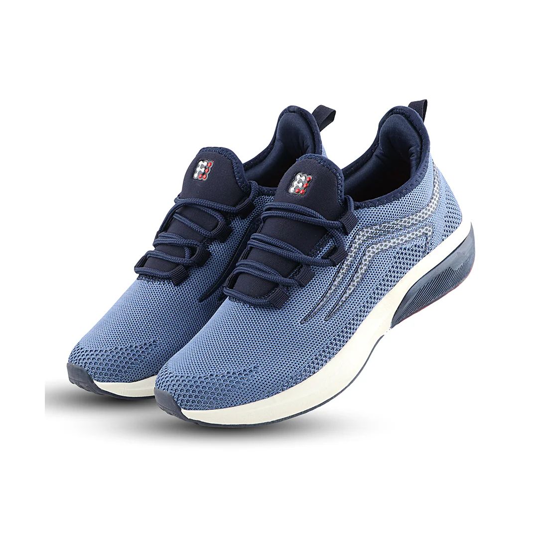 FUEL Flight Lightweight Daily Wear Sport Shoes Foe Men's (Navy-Blue) - Image 3