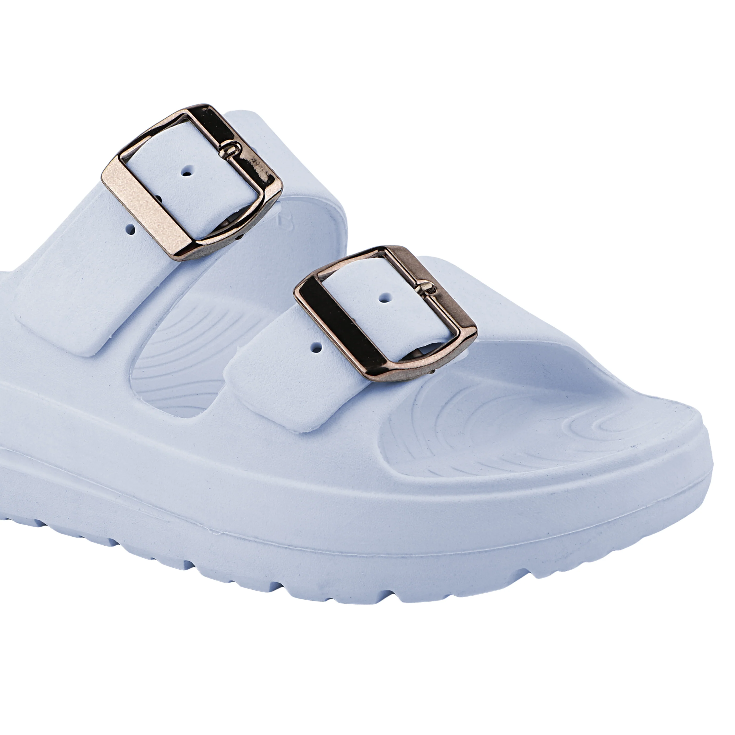 FUEL Florida Lightweight and Comfortable with Soft Cushioned Footbed & Slip-On Design for Women's (Ice-Blue) - Image 2