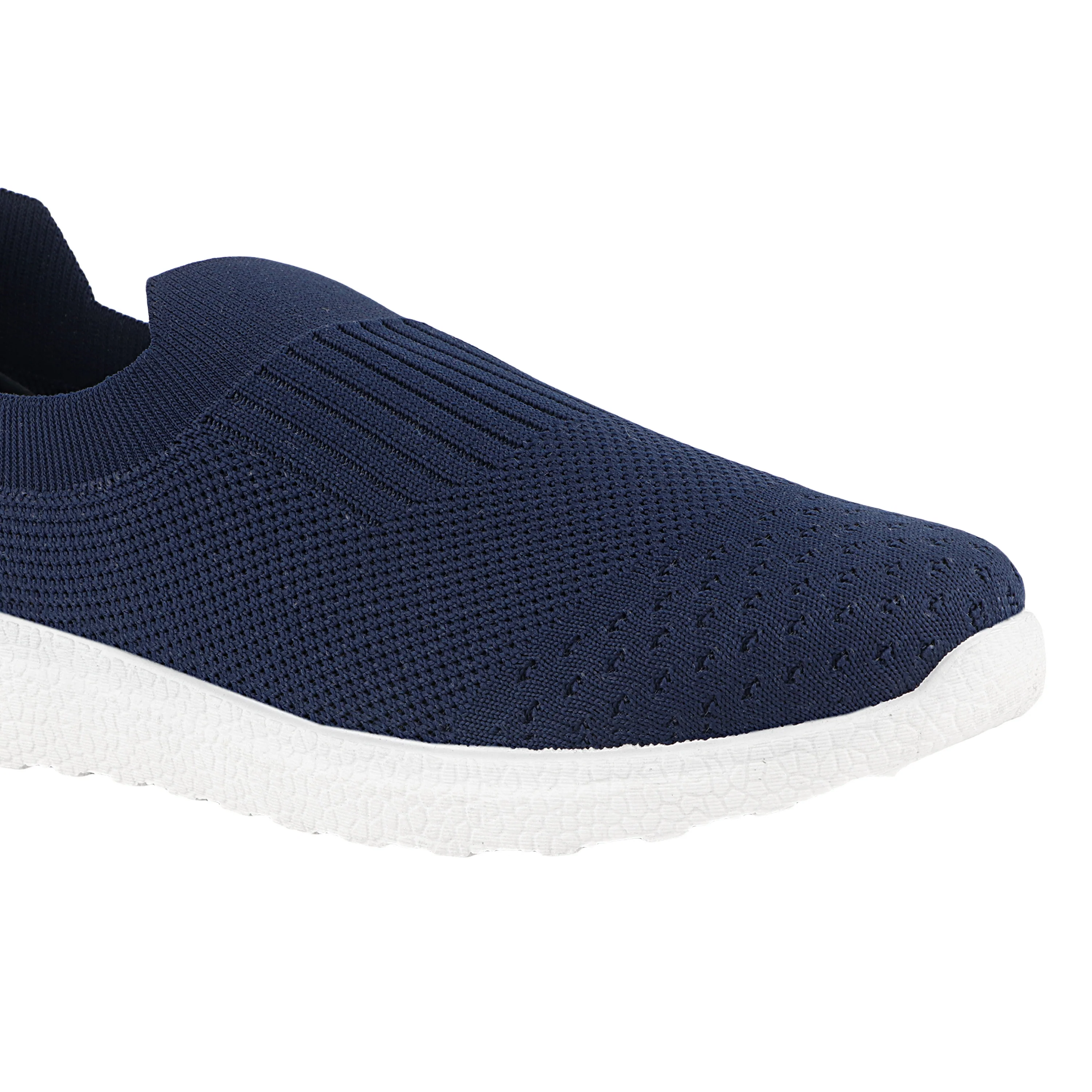 FUEL Florina Comfortable Slip-on Sports Shoes for Women (Navy) - Image 2