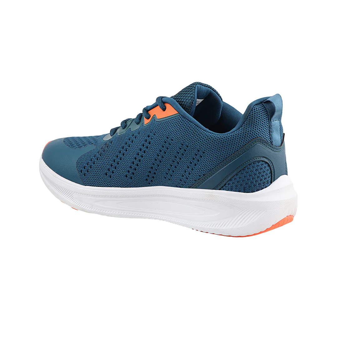 FUEL Freedom Lightweight with Knitted Design Sports Shoes for Men (T-Blue) - Image 3
