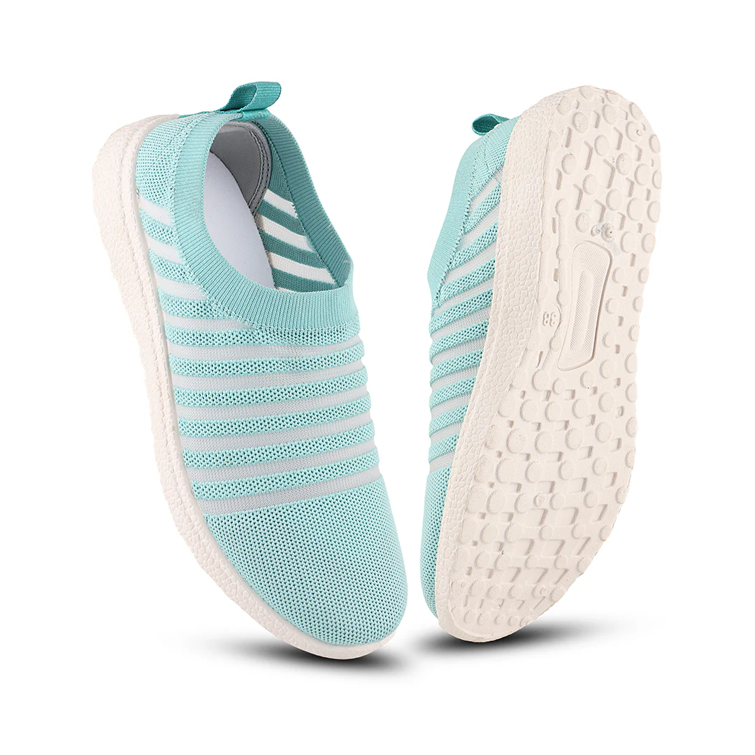 FUEL Hazel Breathable Ultra-Lightweight Women Slip-on Sports Shoes(S.Green) - Image 6