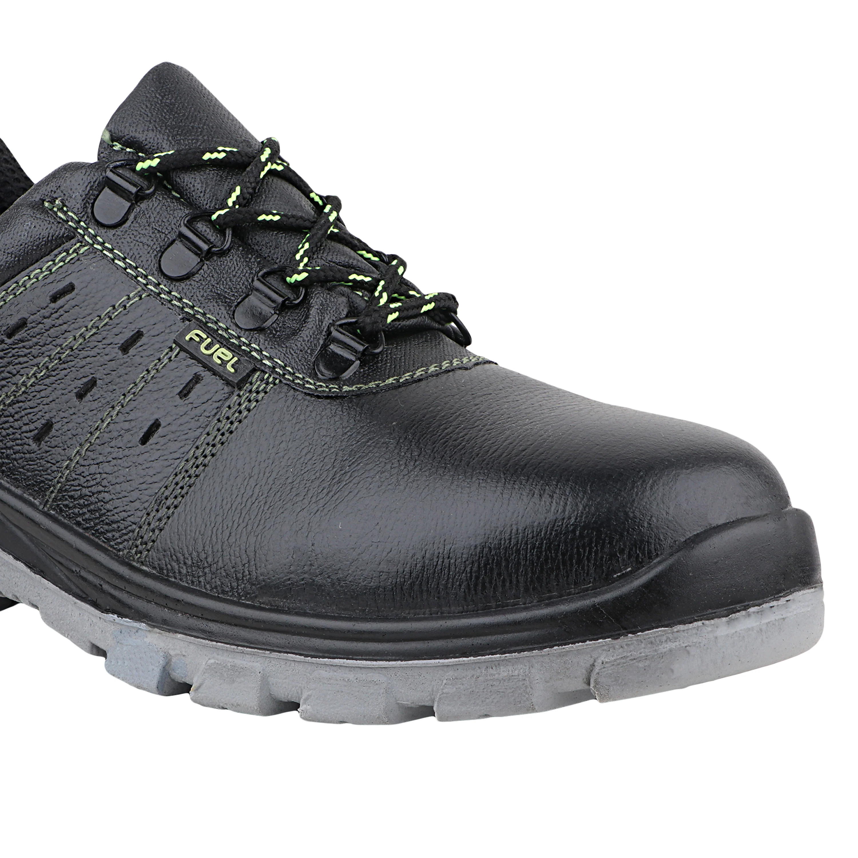 FUEL Imptus PU Single Density Industrial Safety Shoes for Men with 200J Steel Toe - Image 2