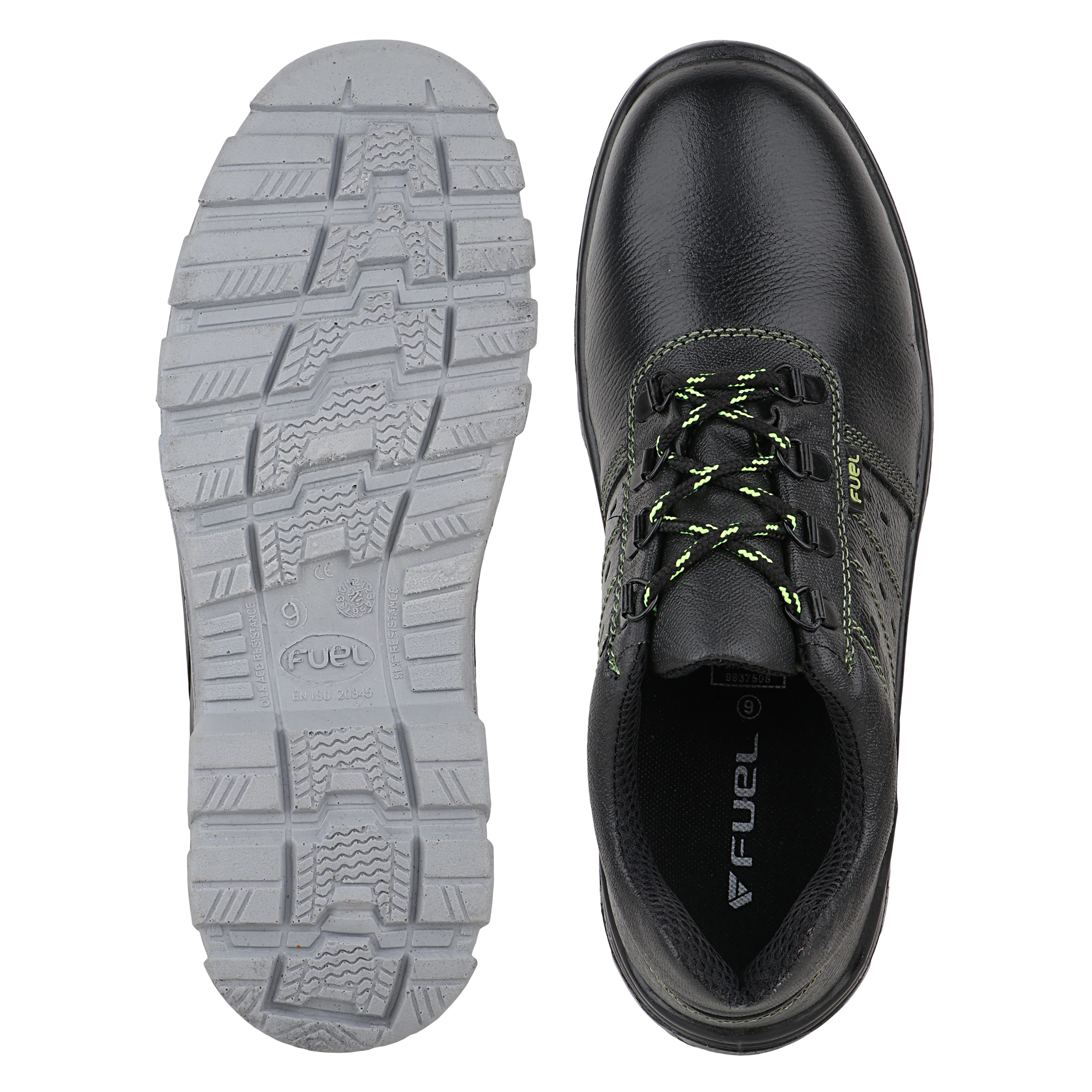 FUEL Imptus PU Single Density Industrial Safety Shoes for Men with 200J Steel Toe - Image 4