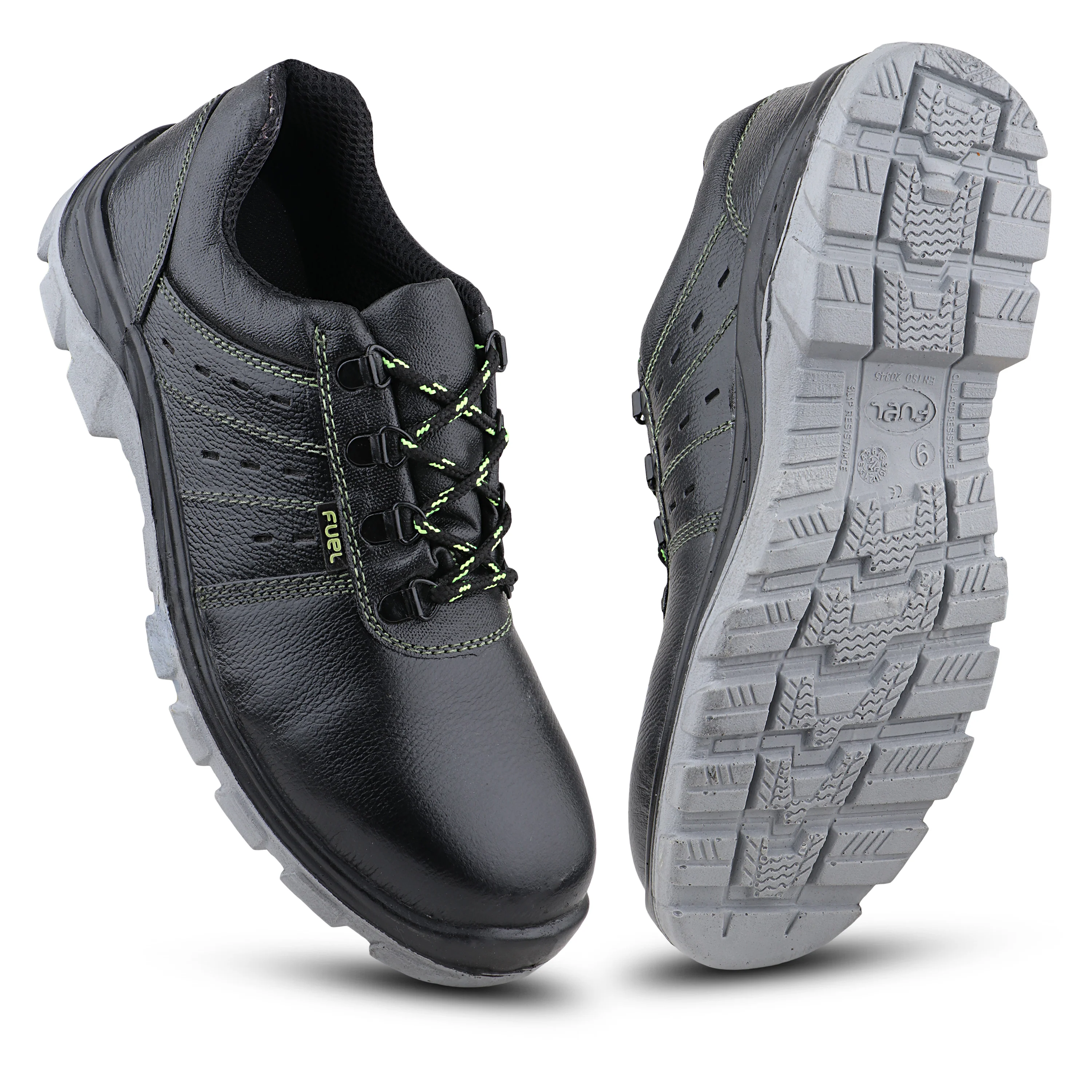 FUEL Imptus PU Single Density Industrial Safety Shoes for Men with 200J Steel Toe - Image 7