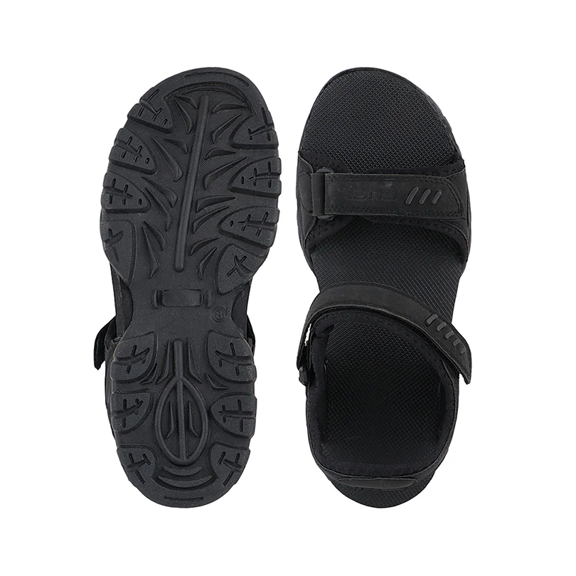 FUEL JERSEY Sandals for Boy's (Black) - Image 5