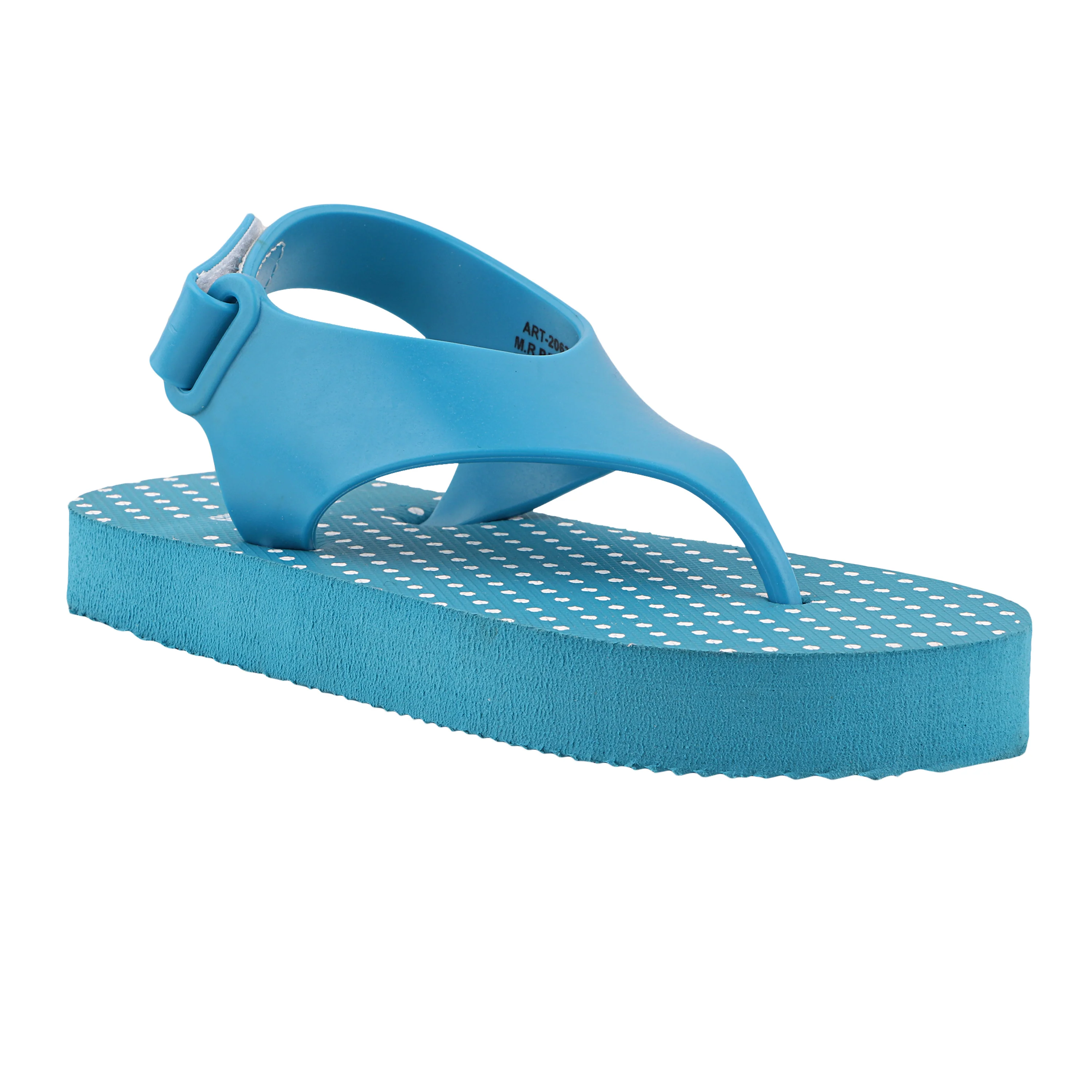 FUEL Casio Adjustable Velcro Strap & Comfortable EVA Slipper for Kids (Blue)