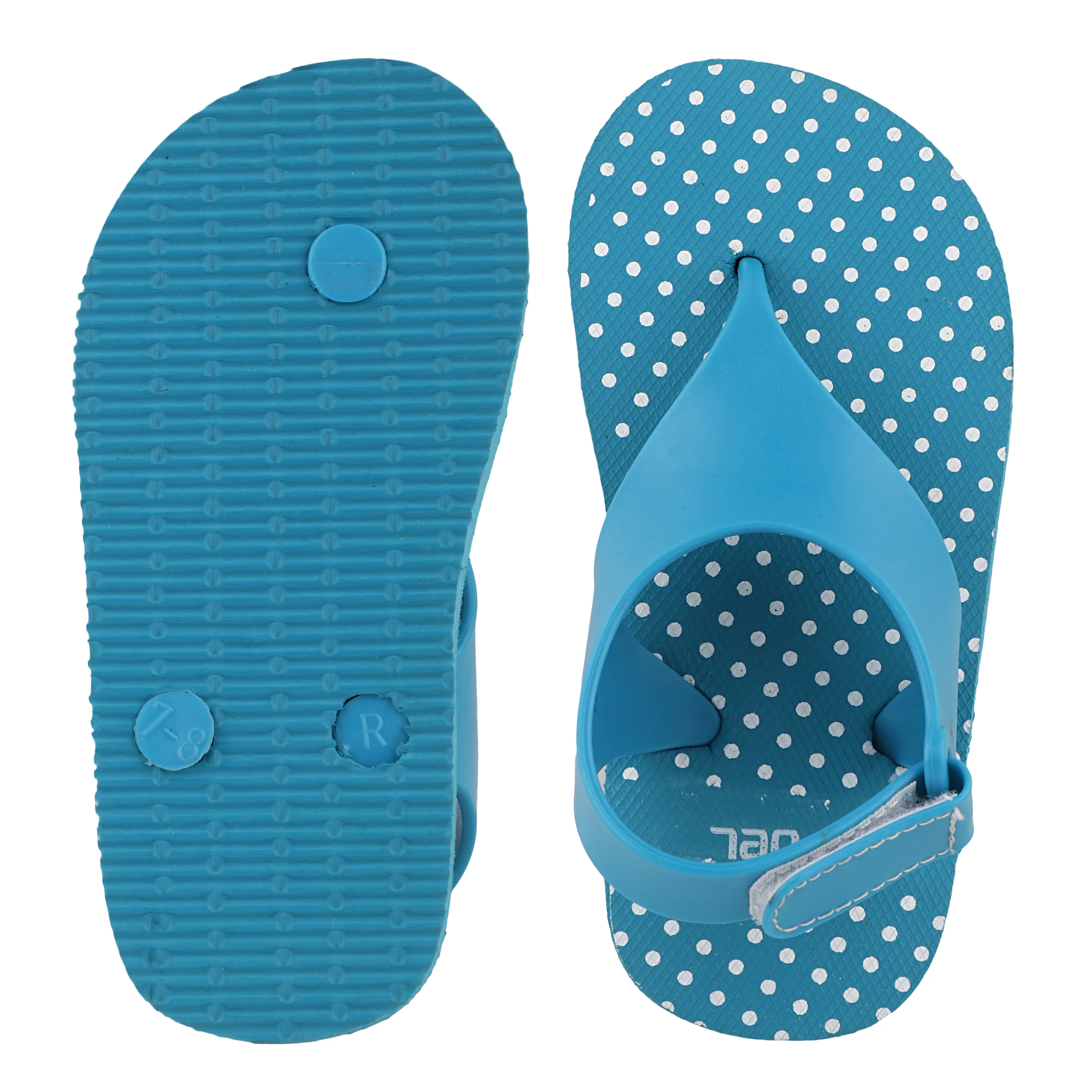 FUEL Casio Adjustable Velcro Strap & Comfortable EVA Slipper for Kids (Blue) - Image 5