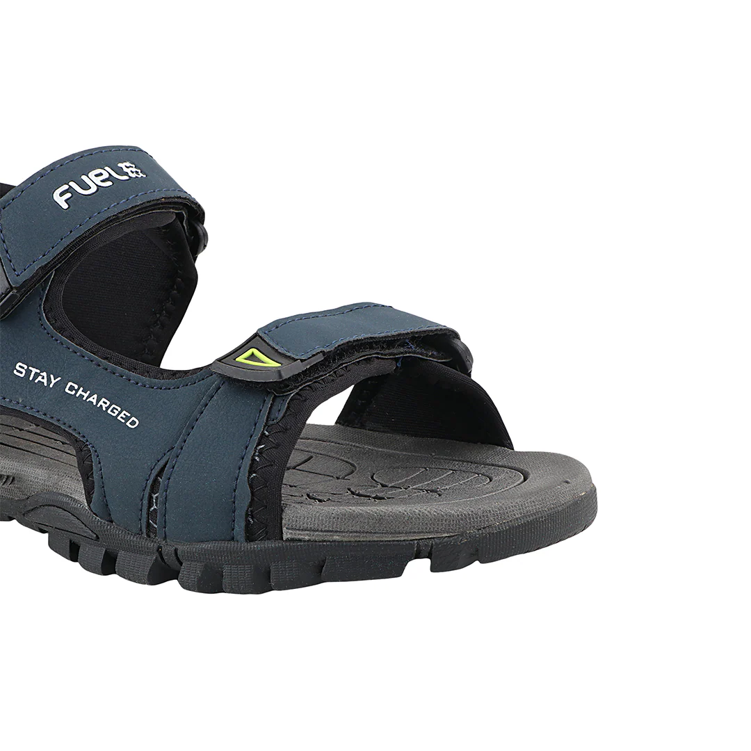 FUEL Krox-01 Casual Sports Sandals for Men's (Navy) - Image 2