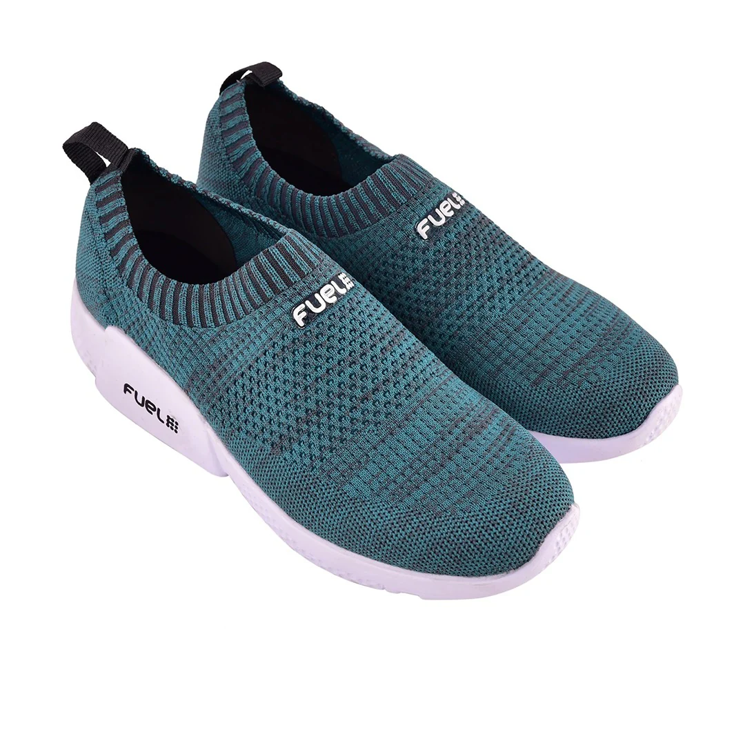 FUEL Lilly Comfortable Lightweight Mesh Sports Shoes for Women's (Green) - Image 3