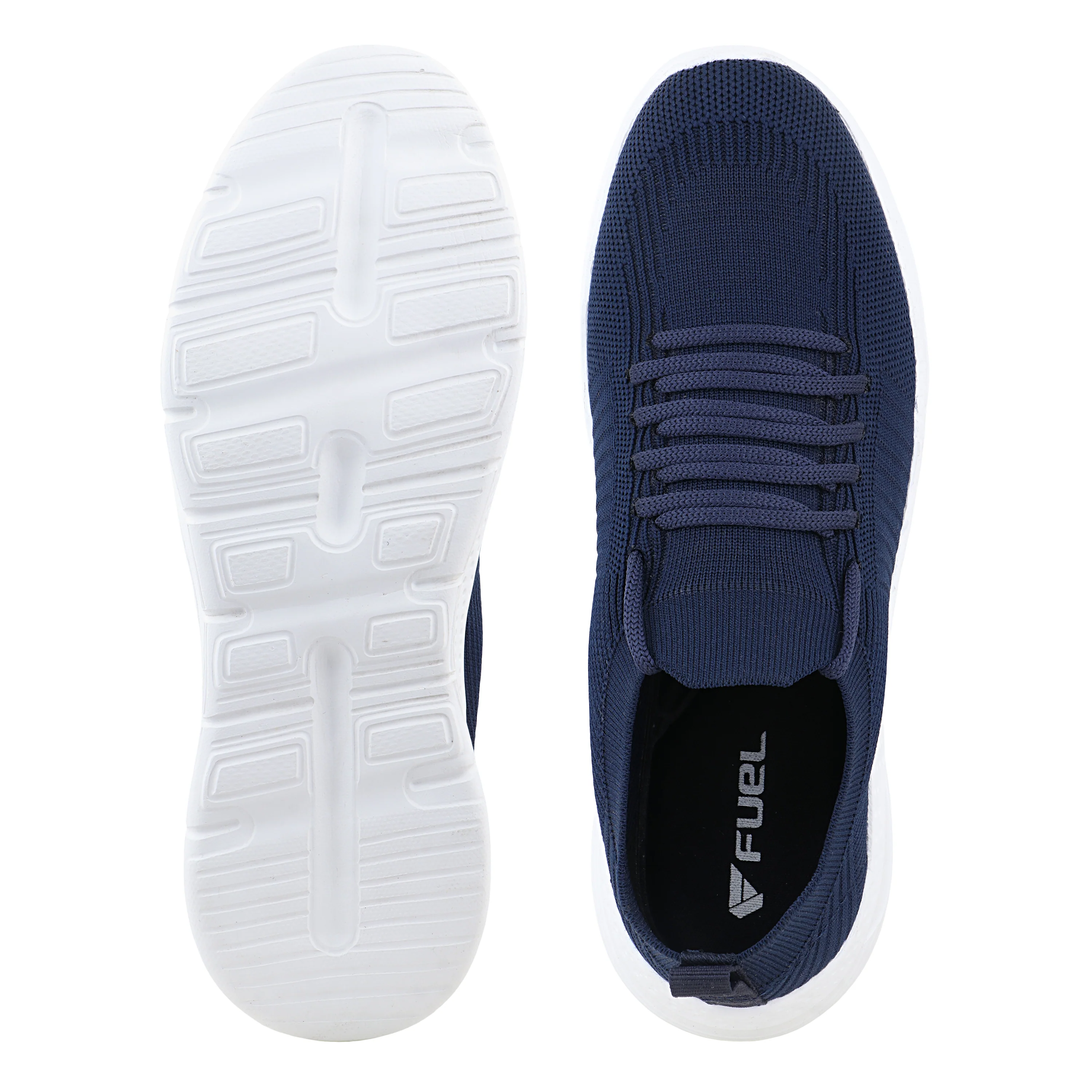 FUEL Maria Comfortable and Light-weight Lace up Sports Shoes for Running and Walking For Women's (Blue) - Image 5