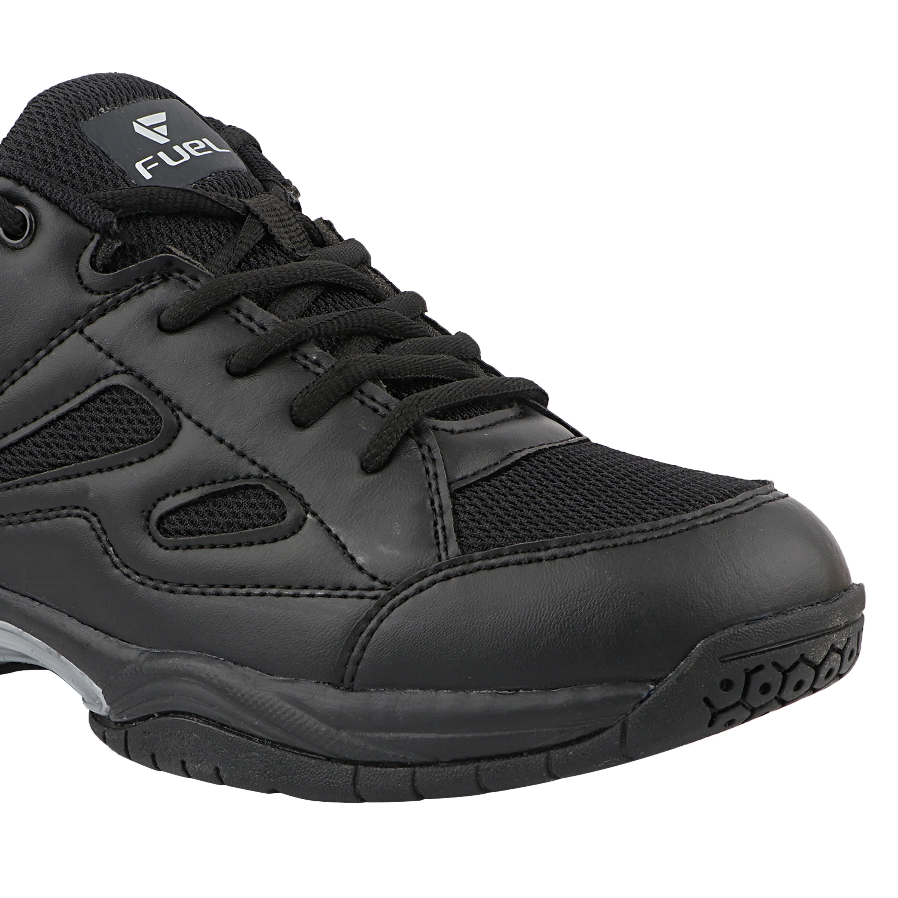 FUEL Snow Lightweight & Durable Lace-Up Sports Shoes for Men's (Black) - Image 2