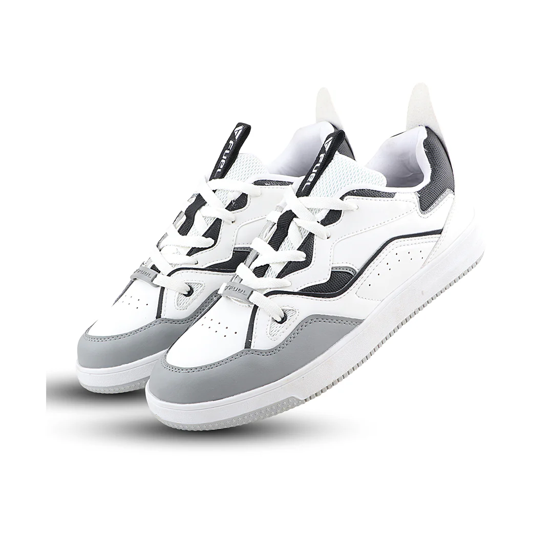 FUEL Nava-02 Sneakers for Men with Style & Comfort  (Grey-White) - Image 5