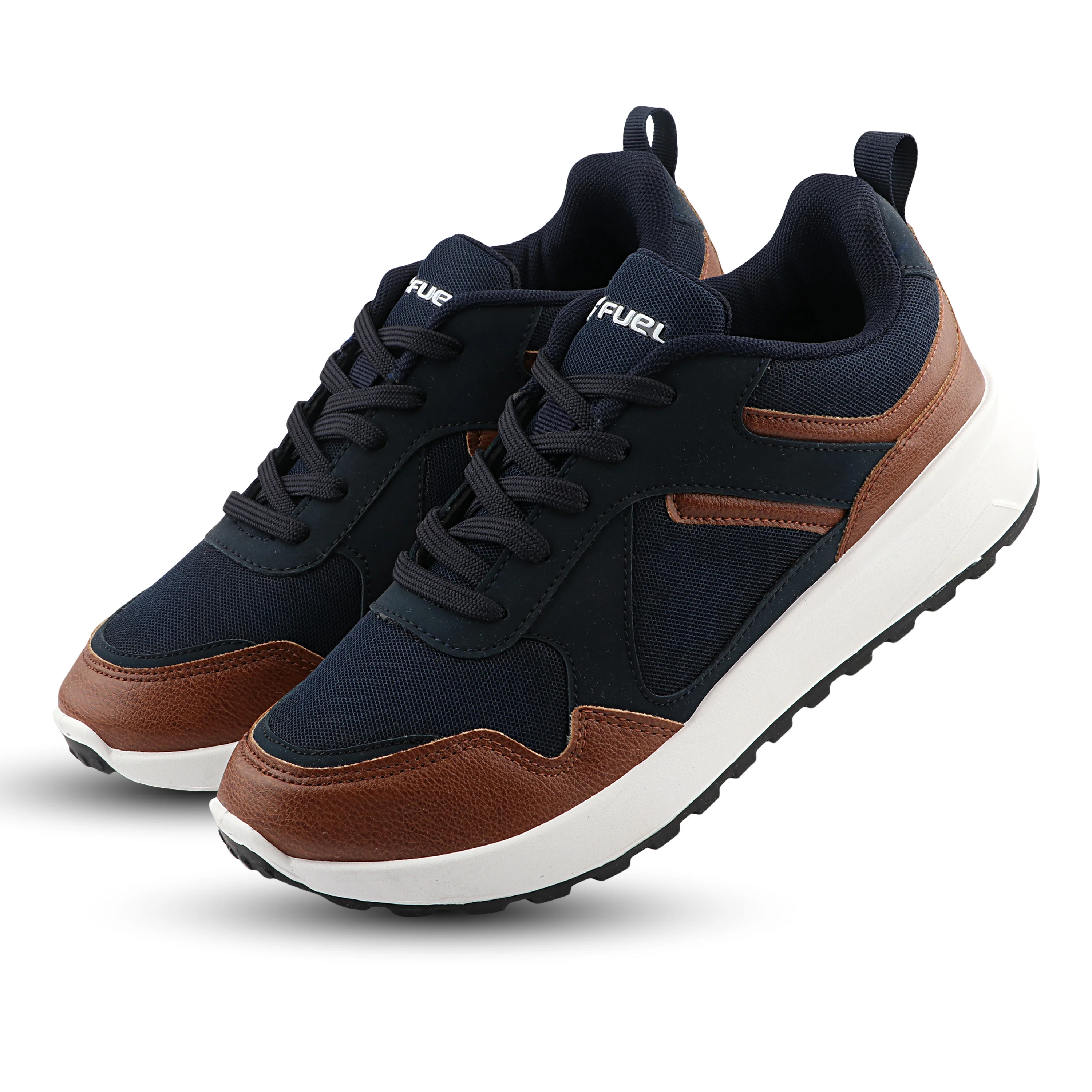 Fuel Neostep-01 Casual Sports Shoes  Lightweight Walking & Running Sneakers For Men's (Navy) - Image 4