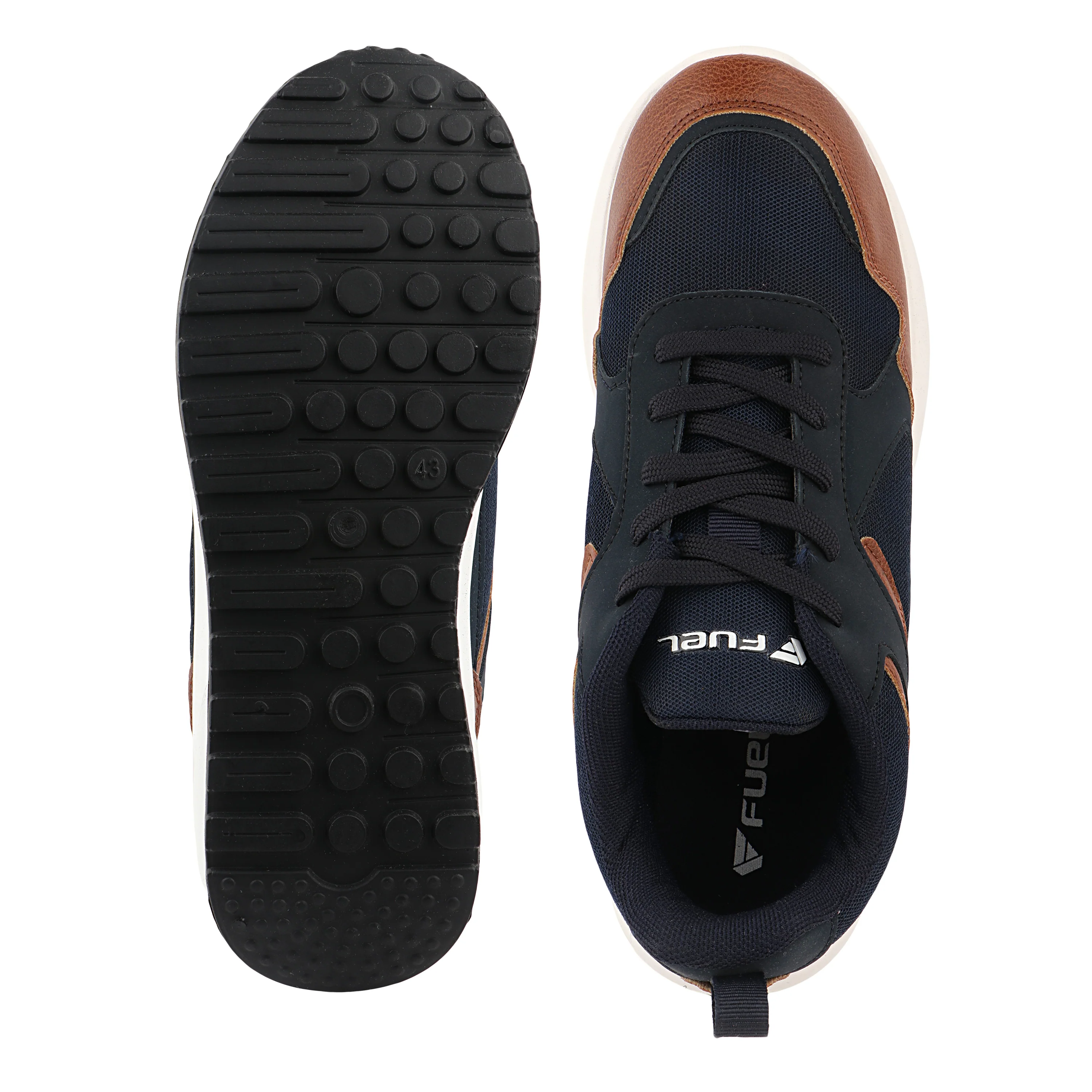 Fuel Neostep-01 Casual Sports Shoes  Lightweight Walking & Running Sneakers For Men's (Navy) - Image 5