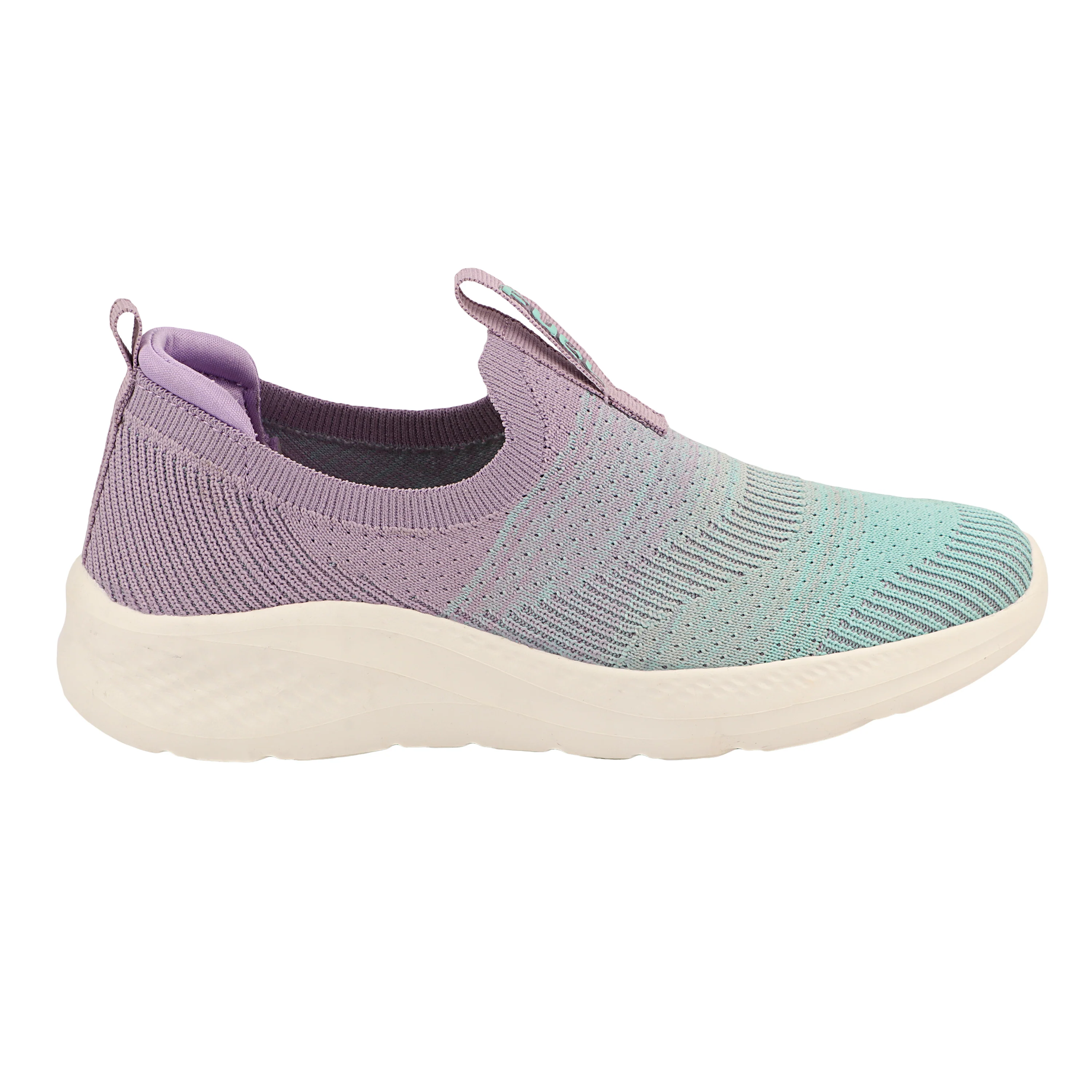 FUEL Nova-01 Lightweight & Cushioned Footbed with Breathable Knit Casual Wear Shoes for Women's (Green)