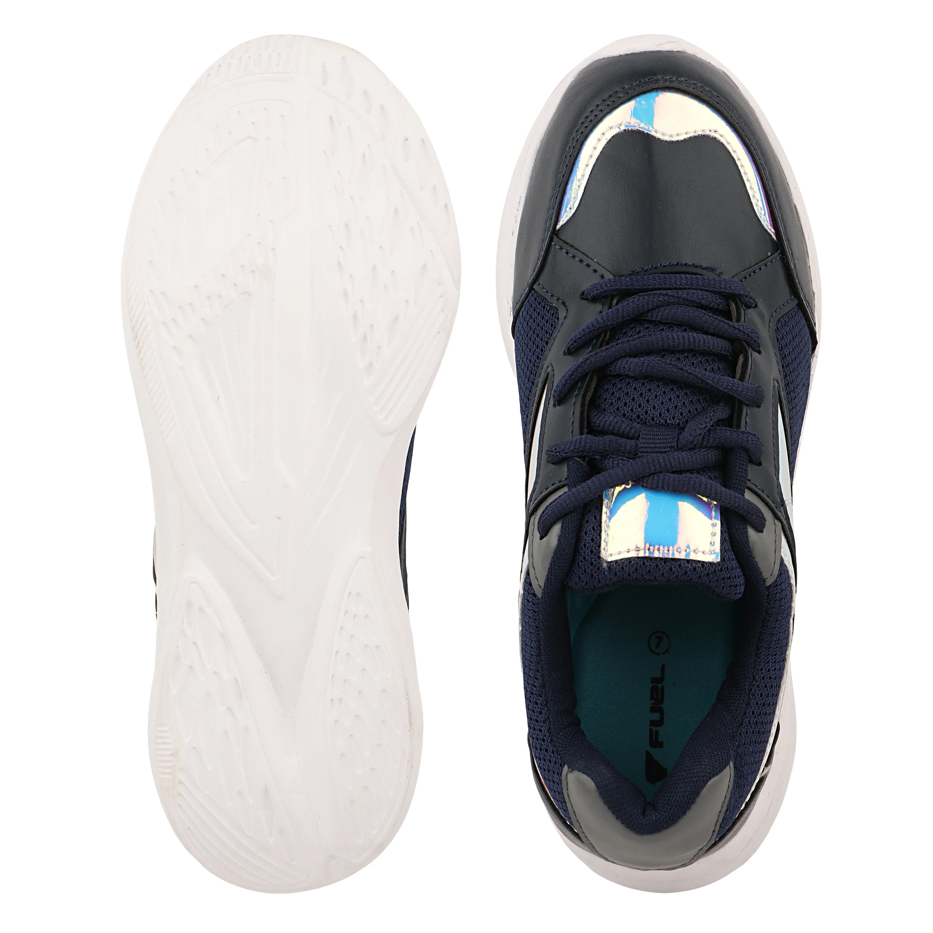 FUEL Nova Performance Max Comfortable & Breathable Sports Shoes for Women (Navy) - Image 4