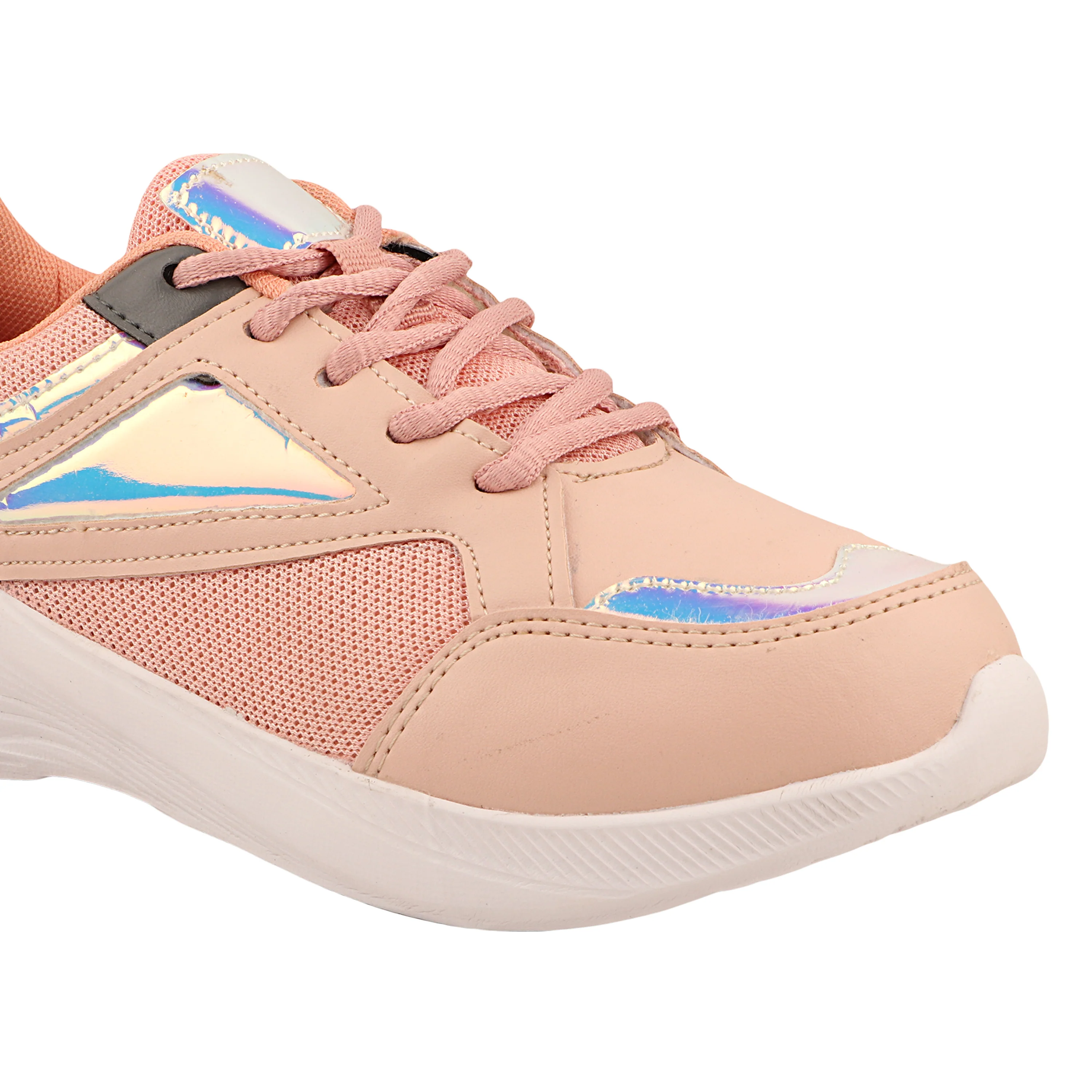 FUEL Nova Performance Max Comfortable & Breathable Sports Shoes for Women (Peach) - Image 2