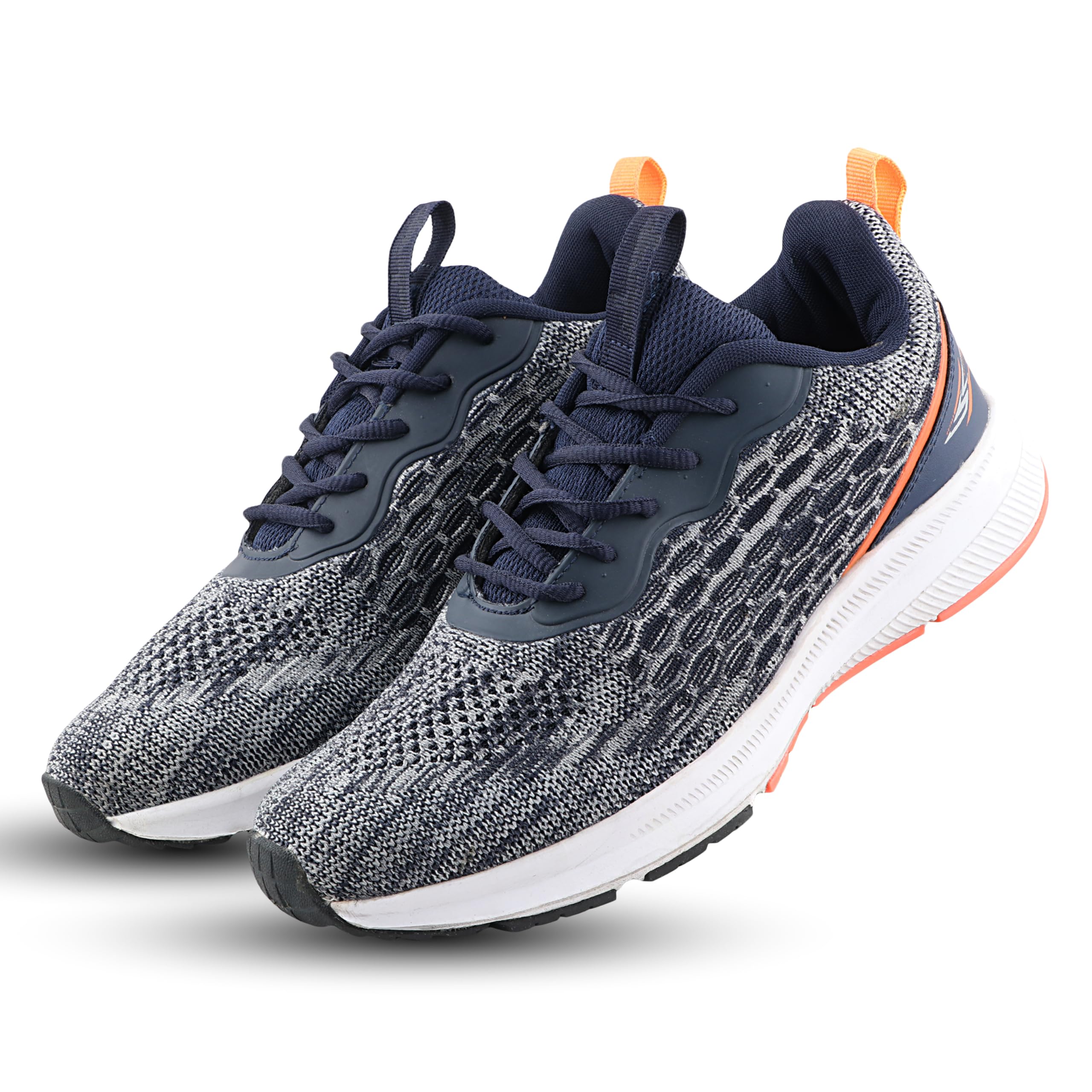FUEL Pilot-02 Comfortable Lightweight Breathable Knitting Sport Shoes for Men's (Grey) - Image 4